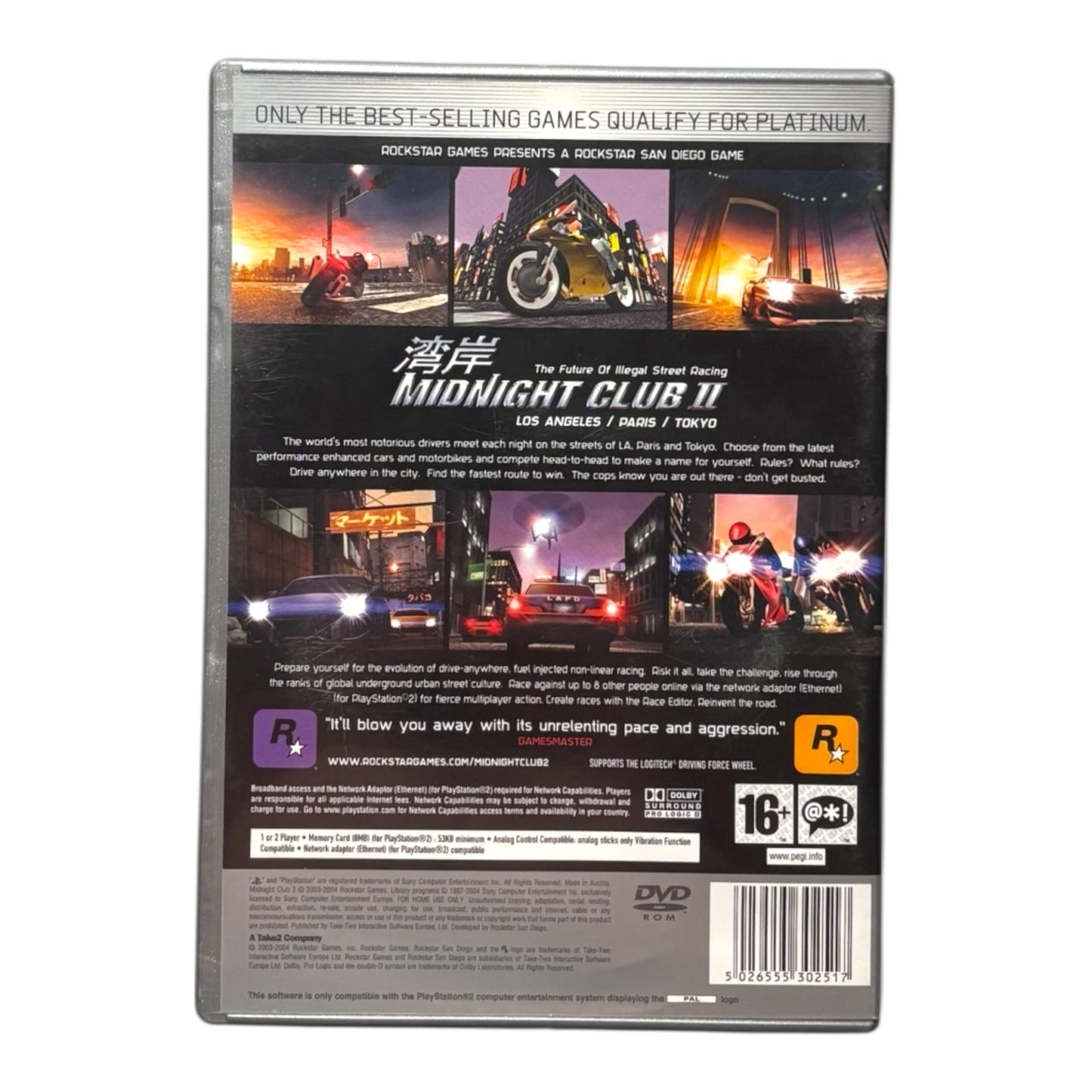 Midnight Club II - Platinum