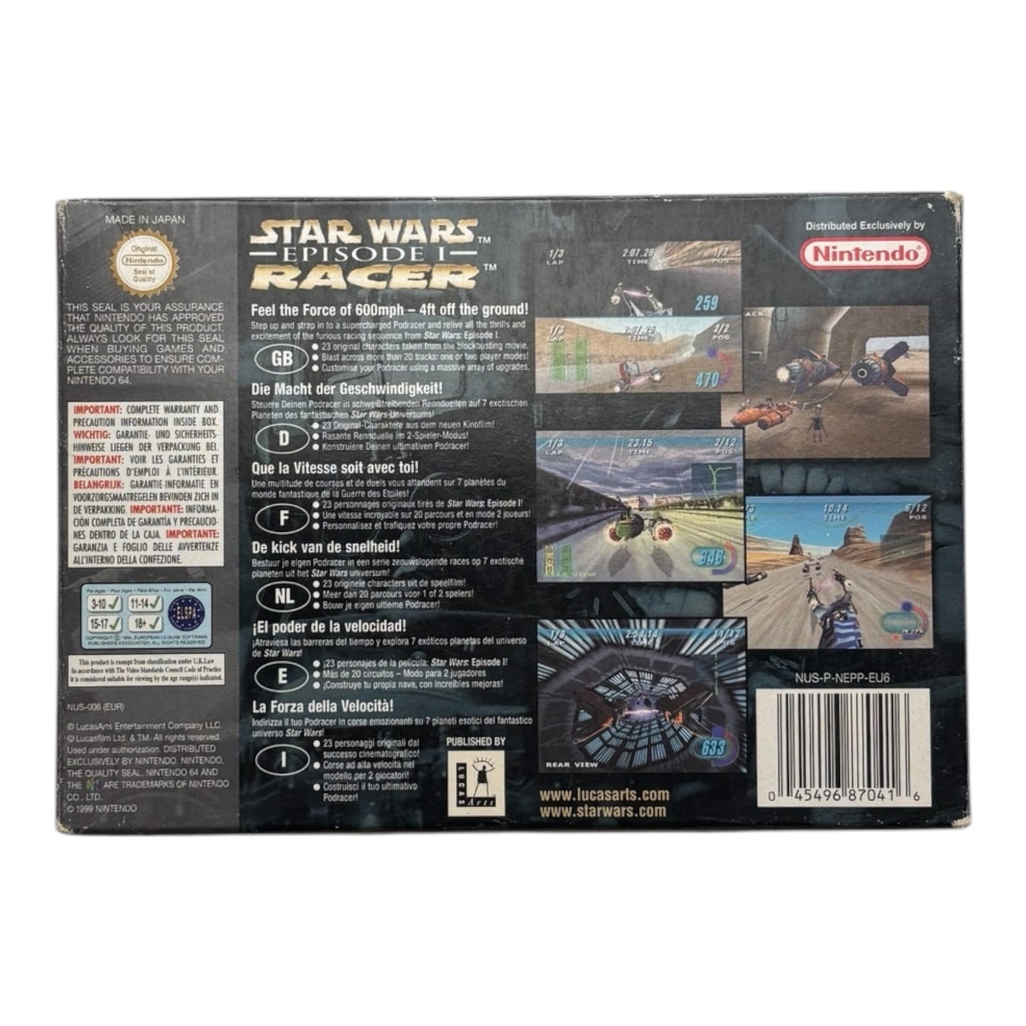 Star Wars Racers: Episode 1
