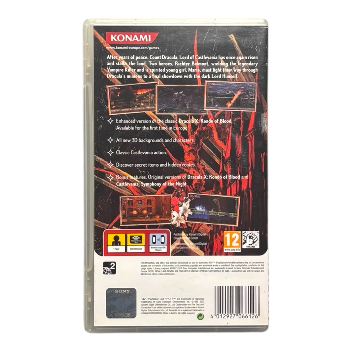 Castlevania: The Dracula X Chronicles - PSP Essentials