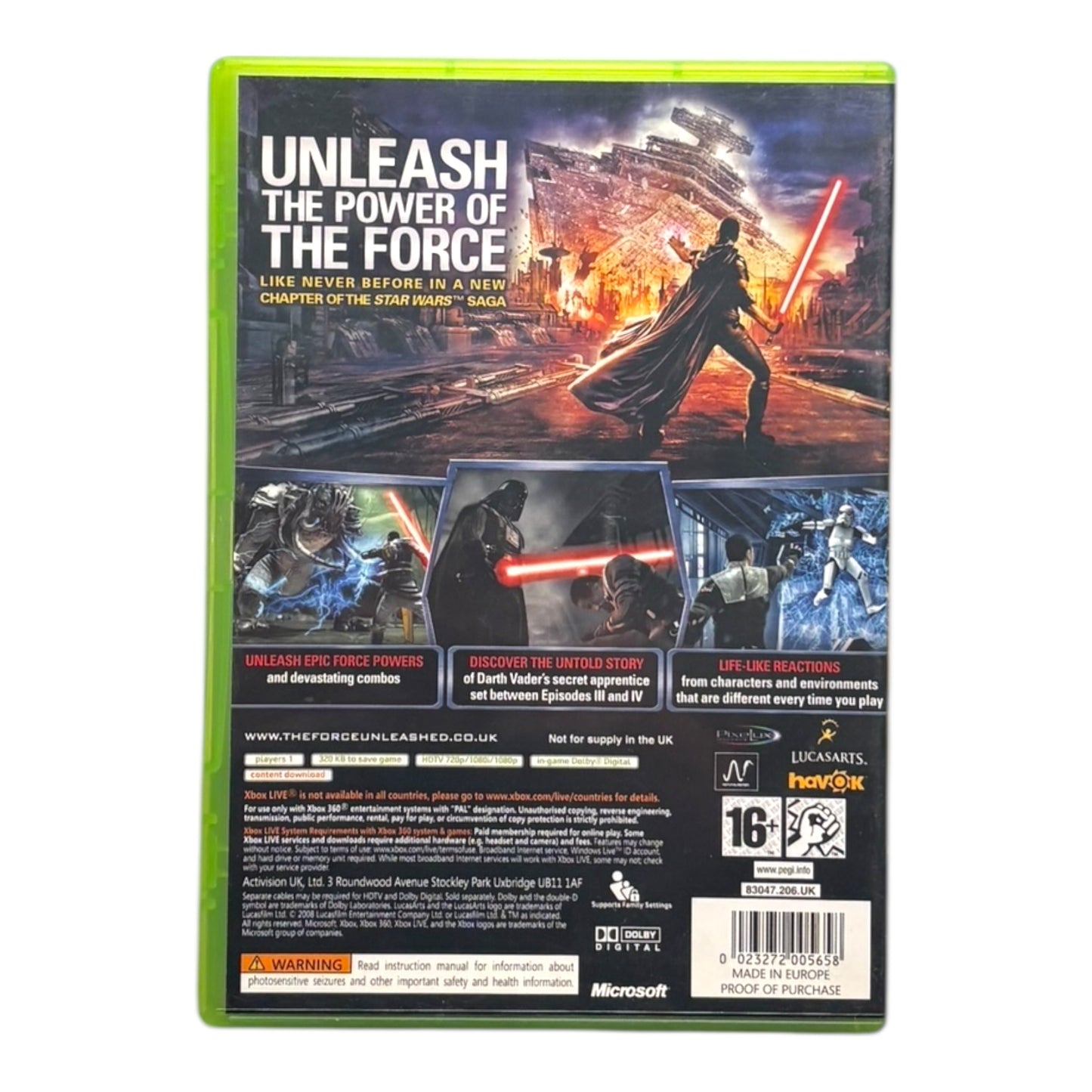 Star Wars: The Force Unleashed