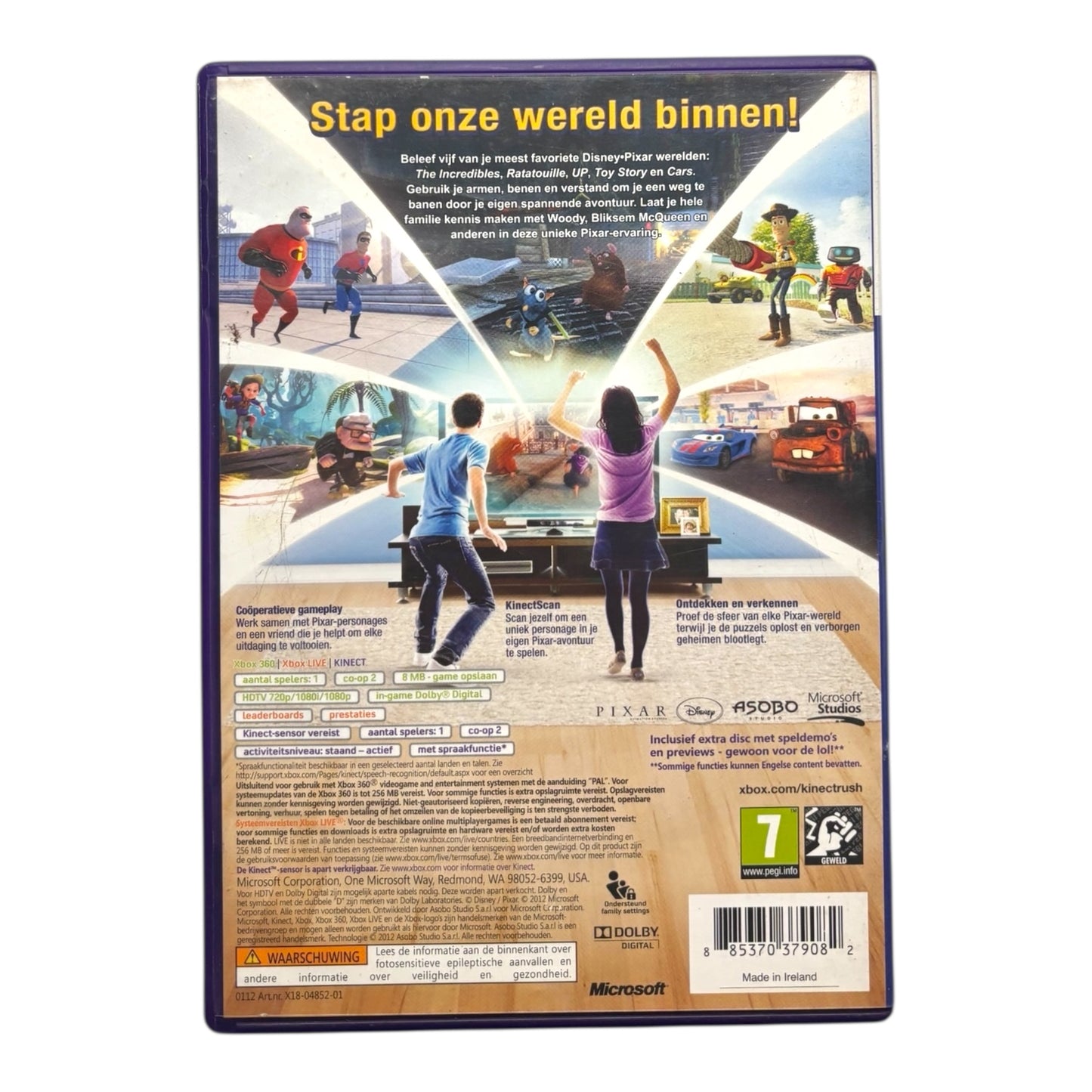 Kinect Rush: Een Disney Pixar Avontuur