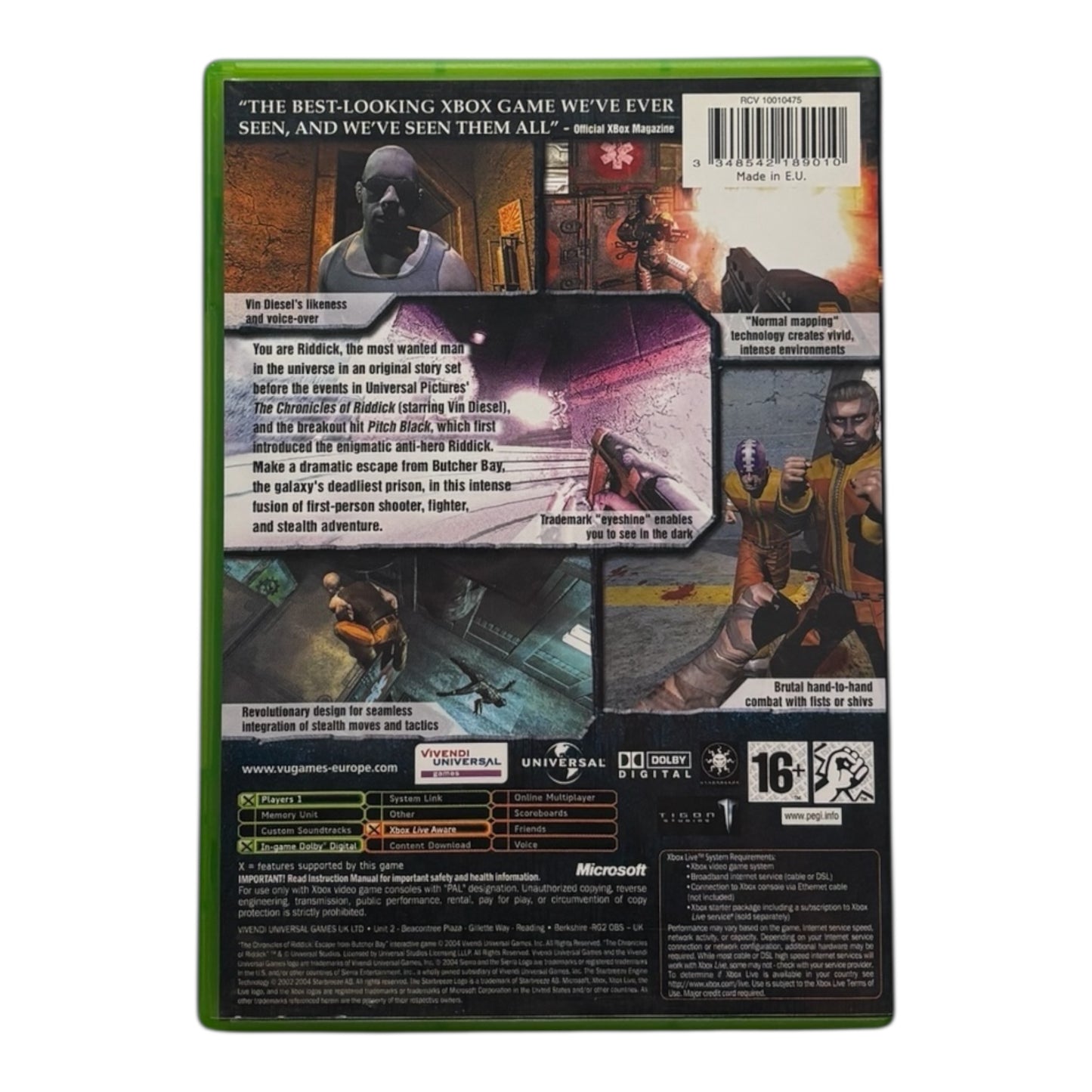 Chronicles of Riddick: Escape from Butcher Bay