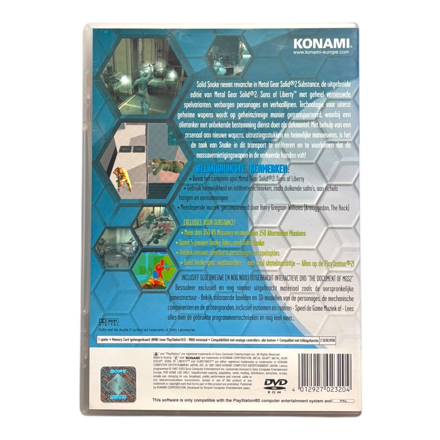 Metal Gear Solid 2: Substance