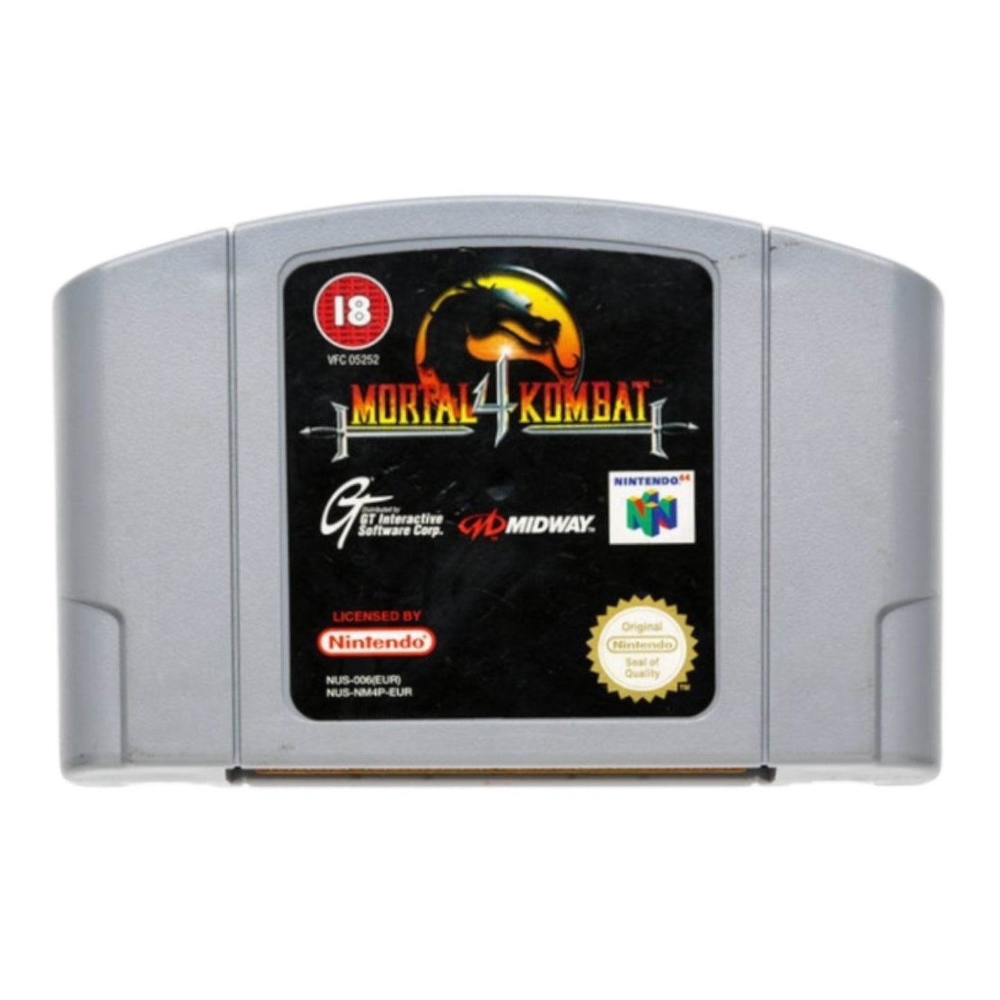 Mortal Kombat 4 (Losse Cartridge)