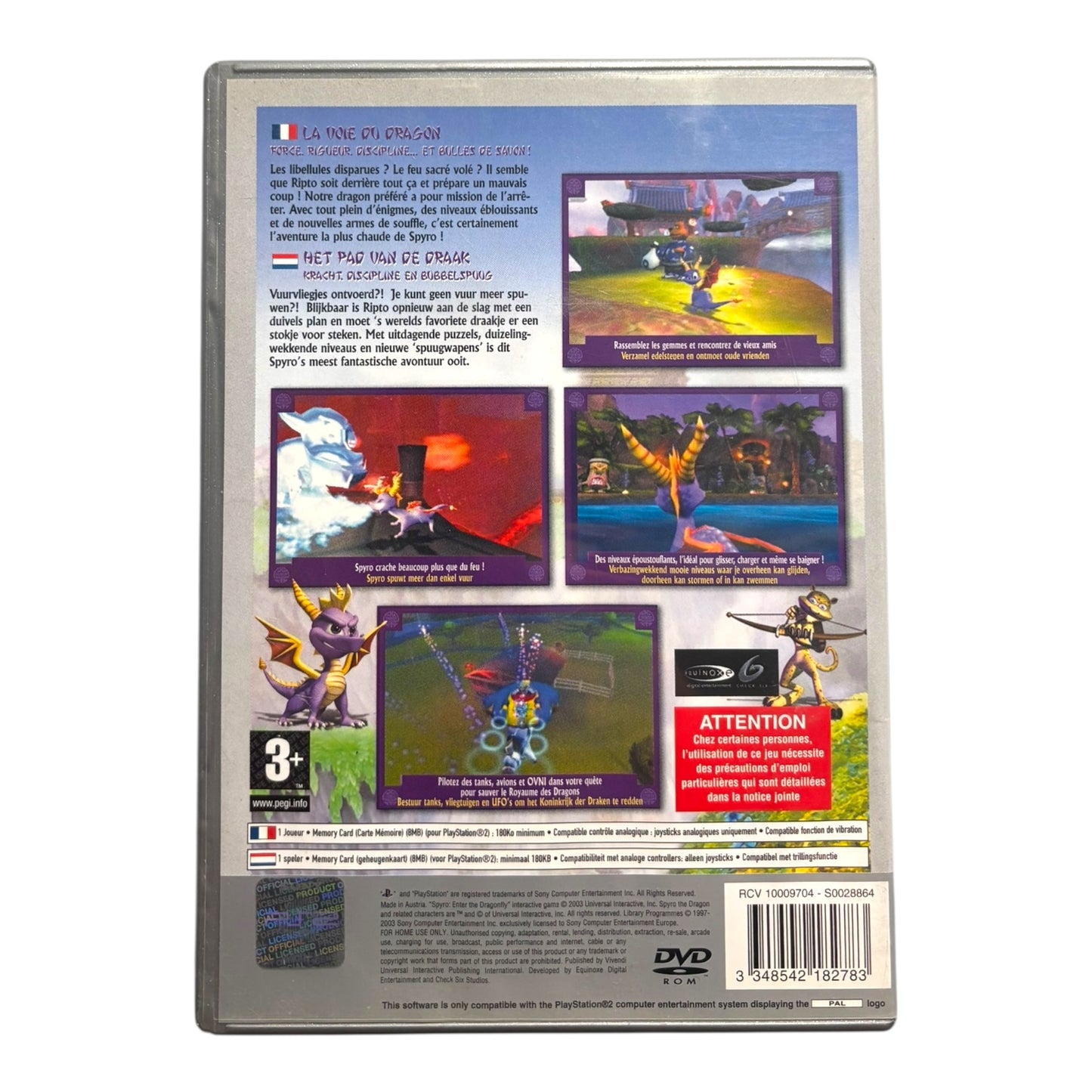 Spyro: Enter The Dragonfly - Platinum