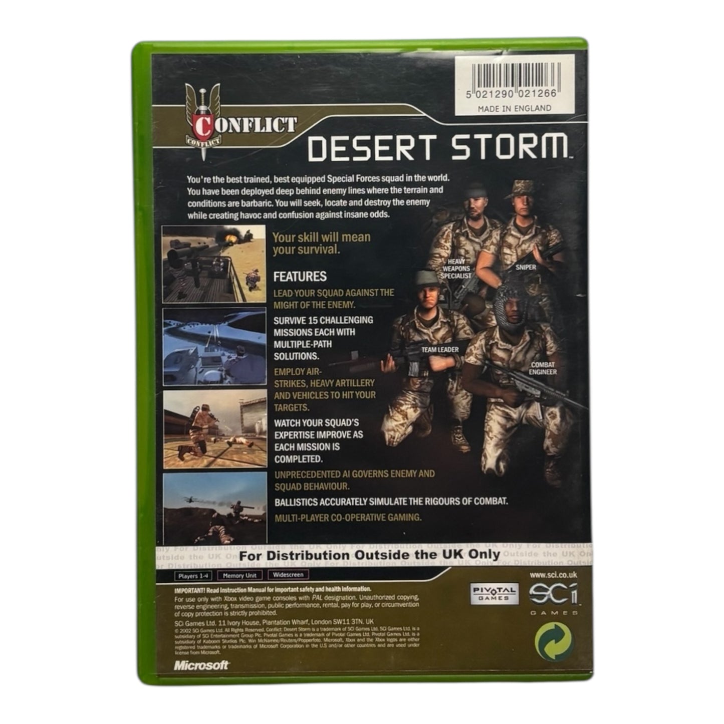 Conflict: Desert Storm
