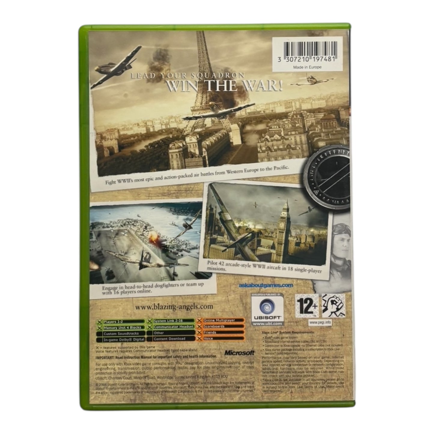 Blazing Angels: Squadrons of WWII
