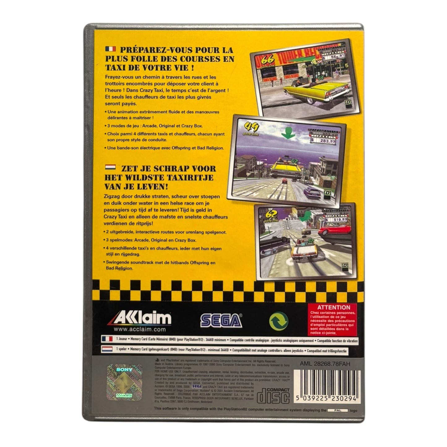 Crazy Taxi - Platinum
