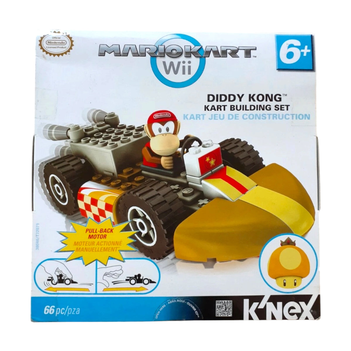 Mario Kart Wii – Diddy Kong Kart Building Set K'NEX