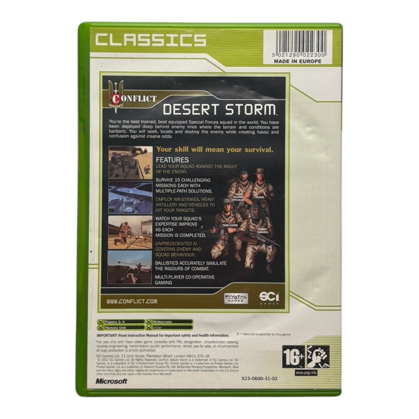 Conflict: Desert Storm - Classics