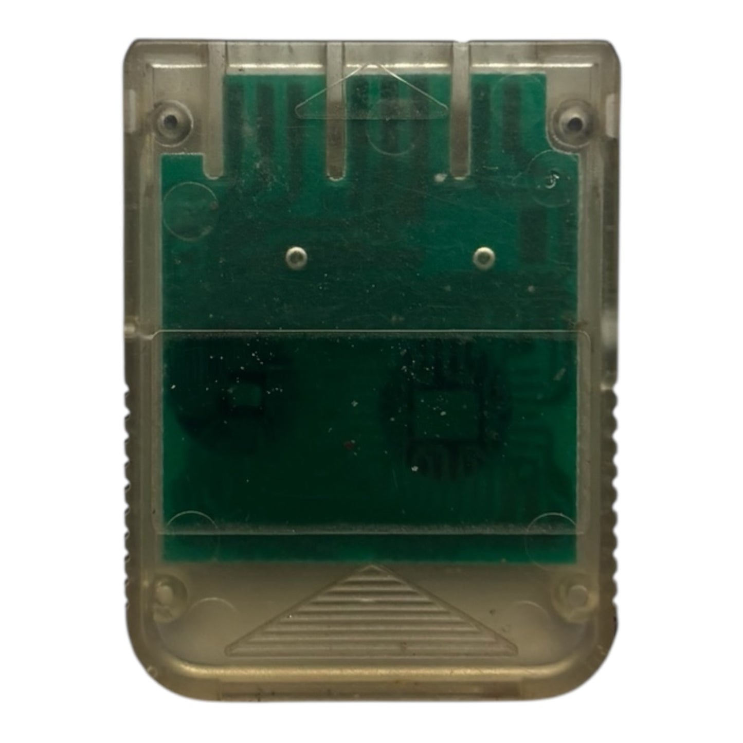 PlayStation 1 Memory Card - Clear Grey