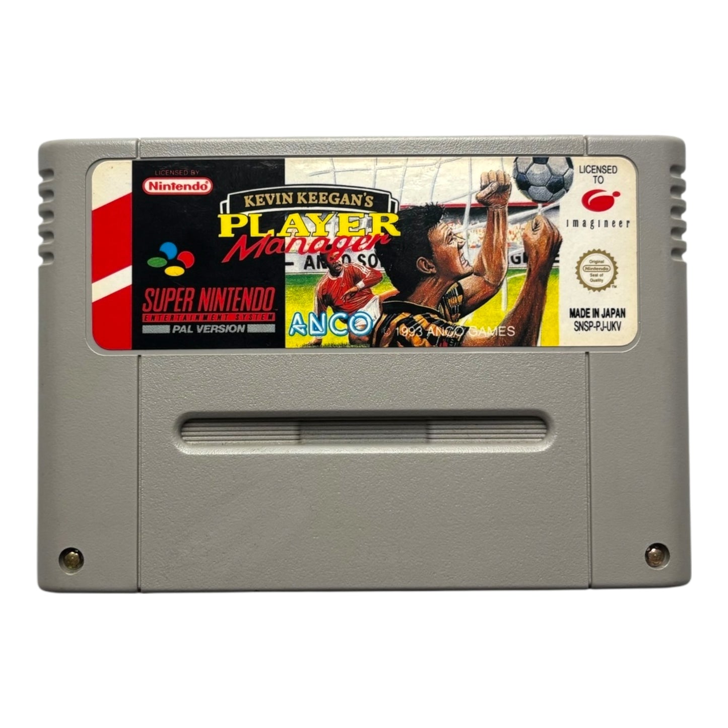 Kevin Keegan’s Player Manager (Losse Cassette)