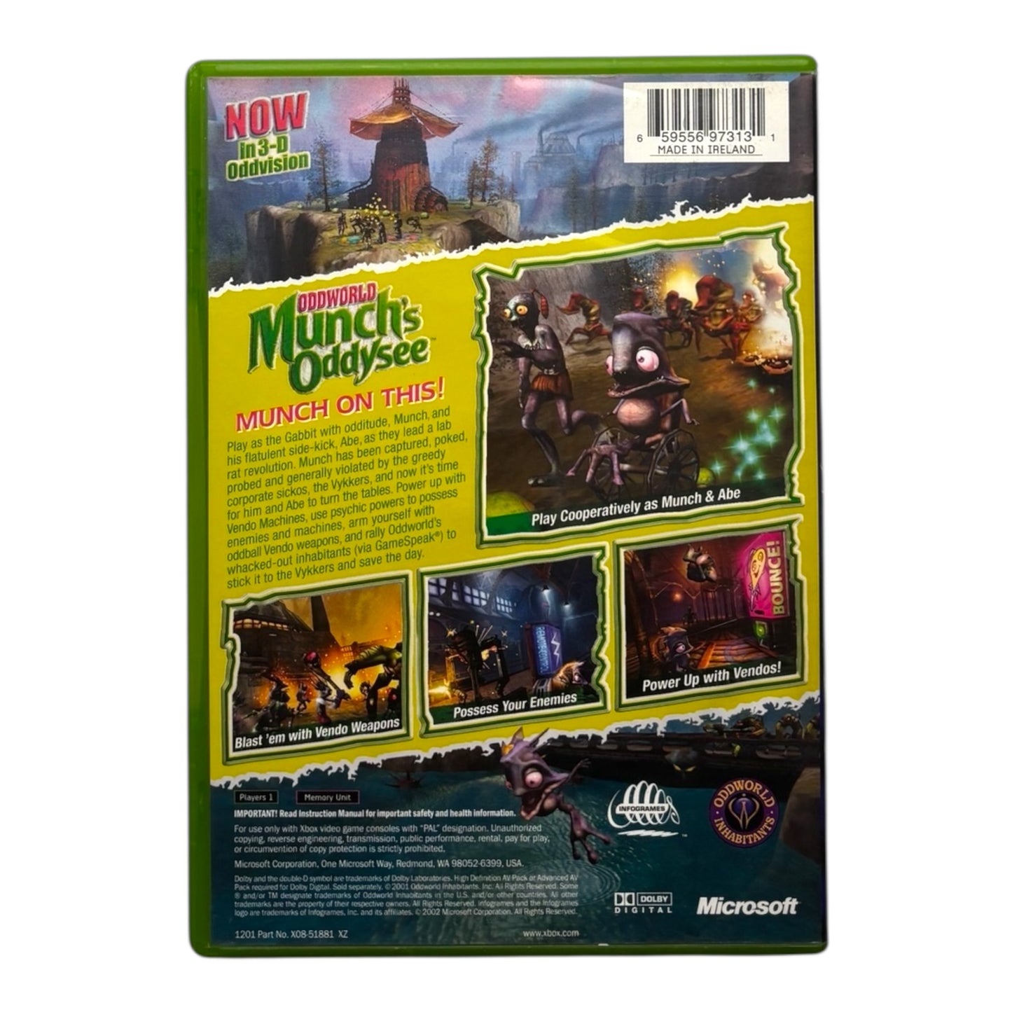 Oddworld: Munch’s Oddysee – Refreshingly Twisted
