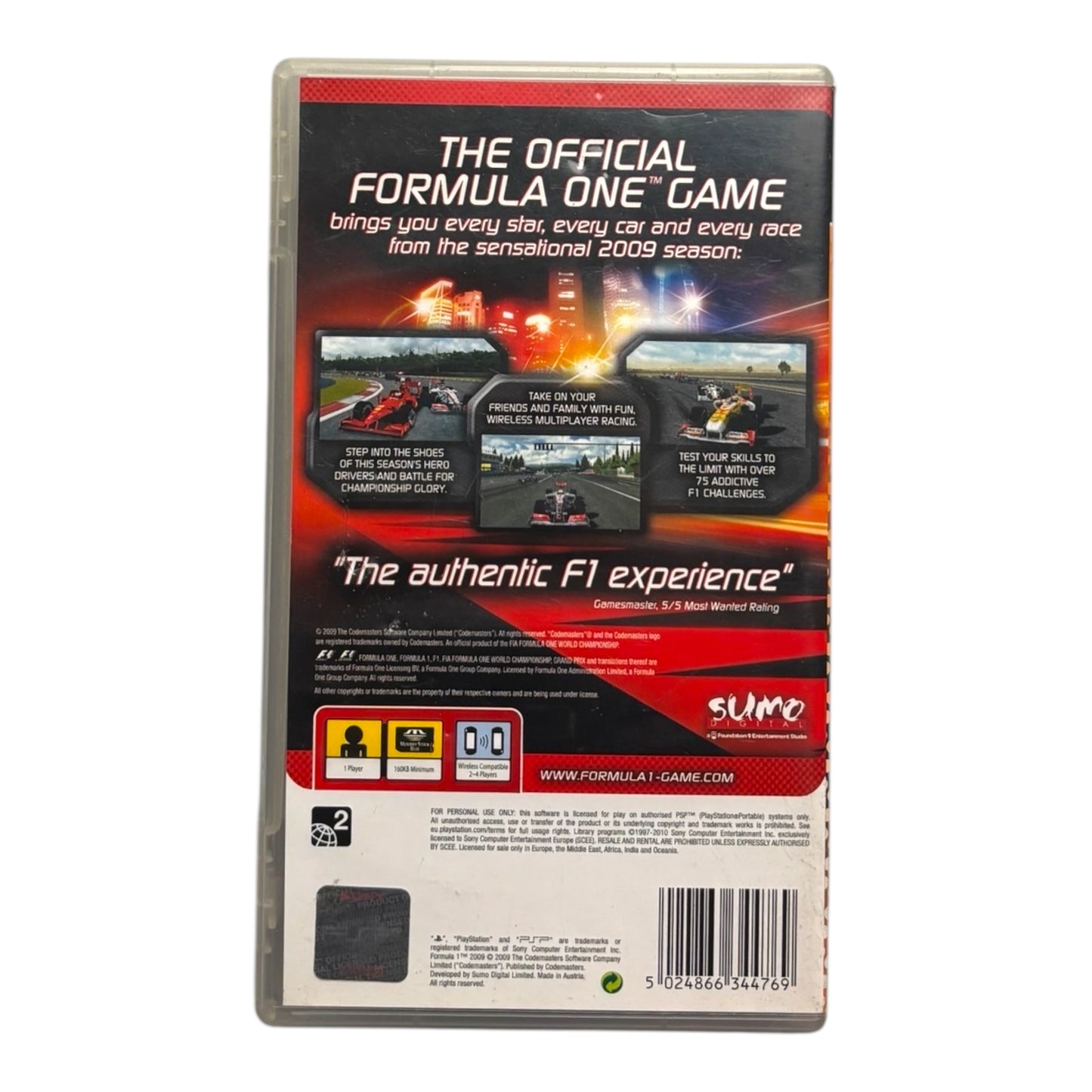 F1 2009 - PSP Essentials
