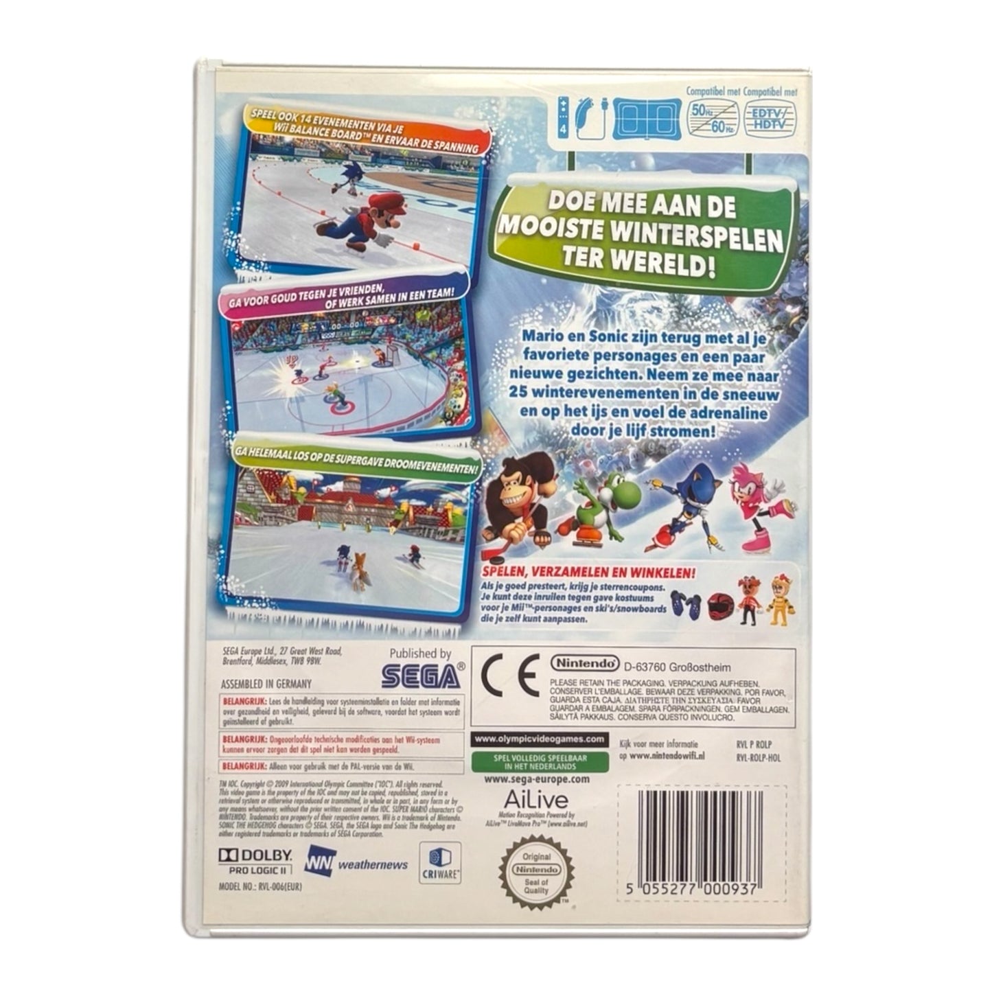 Mario & Sonic op de Olympische Winterspelen