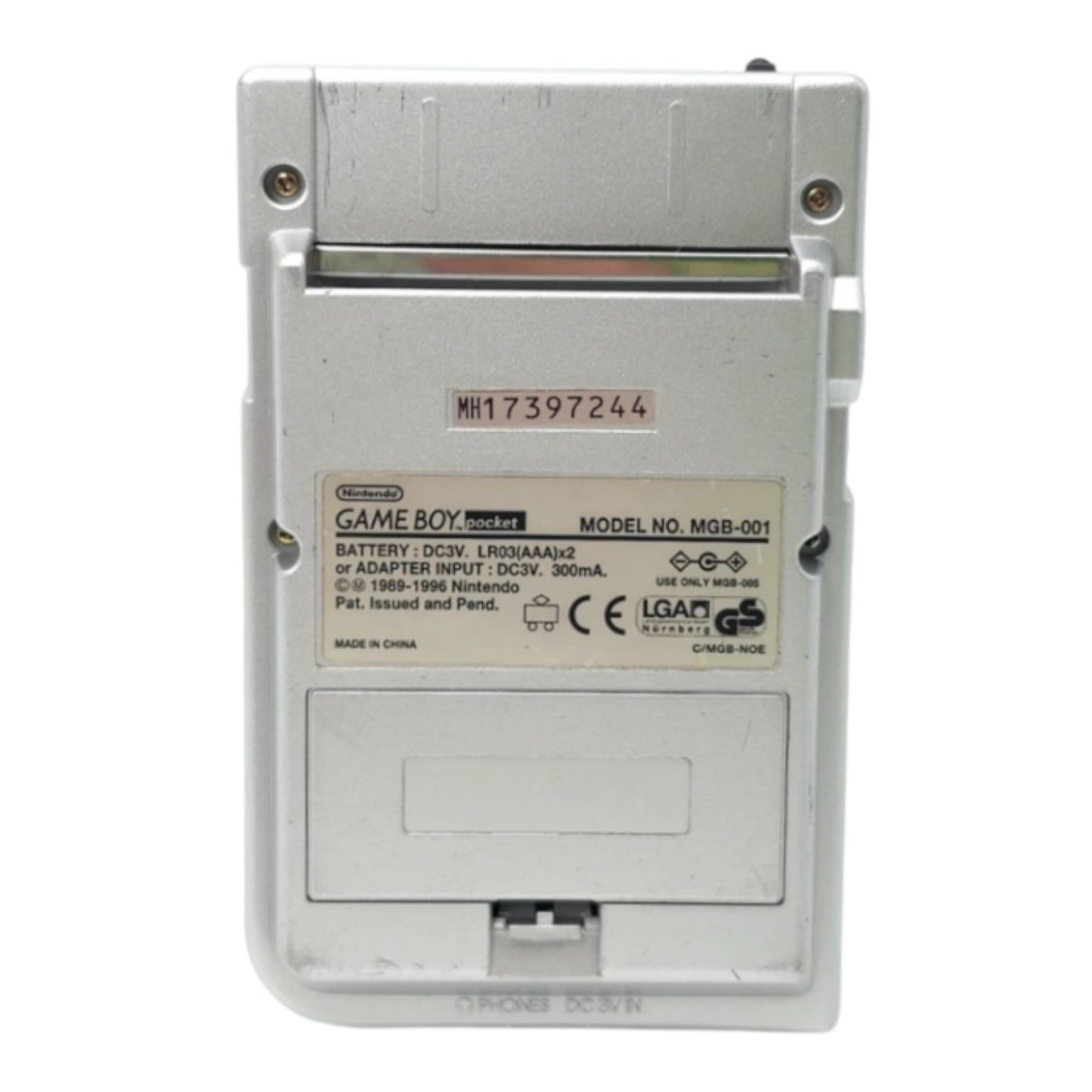 GameBoy Pocket Silver