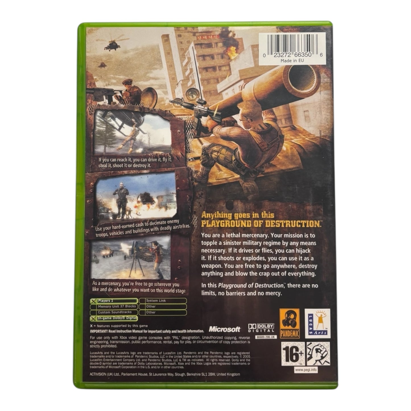 Mercenaries: Playground of Destruction
