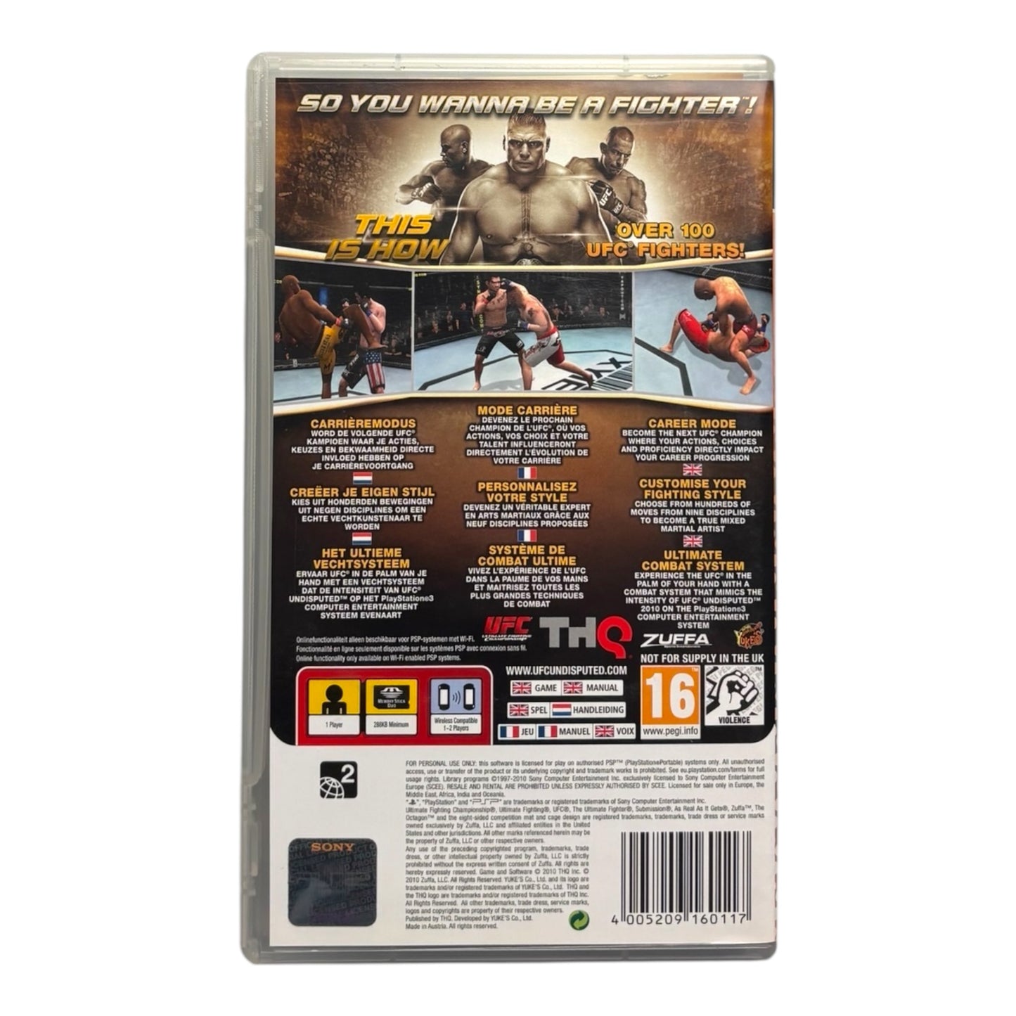 UFC: Undisputed 2010 - PSP Essentials