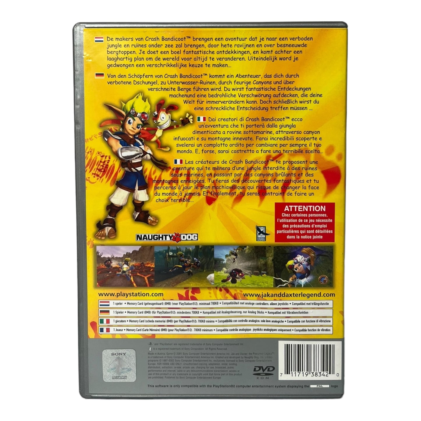 Jak And Daxter: The Precursor Legacy - Platinum