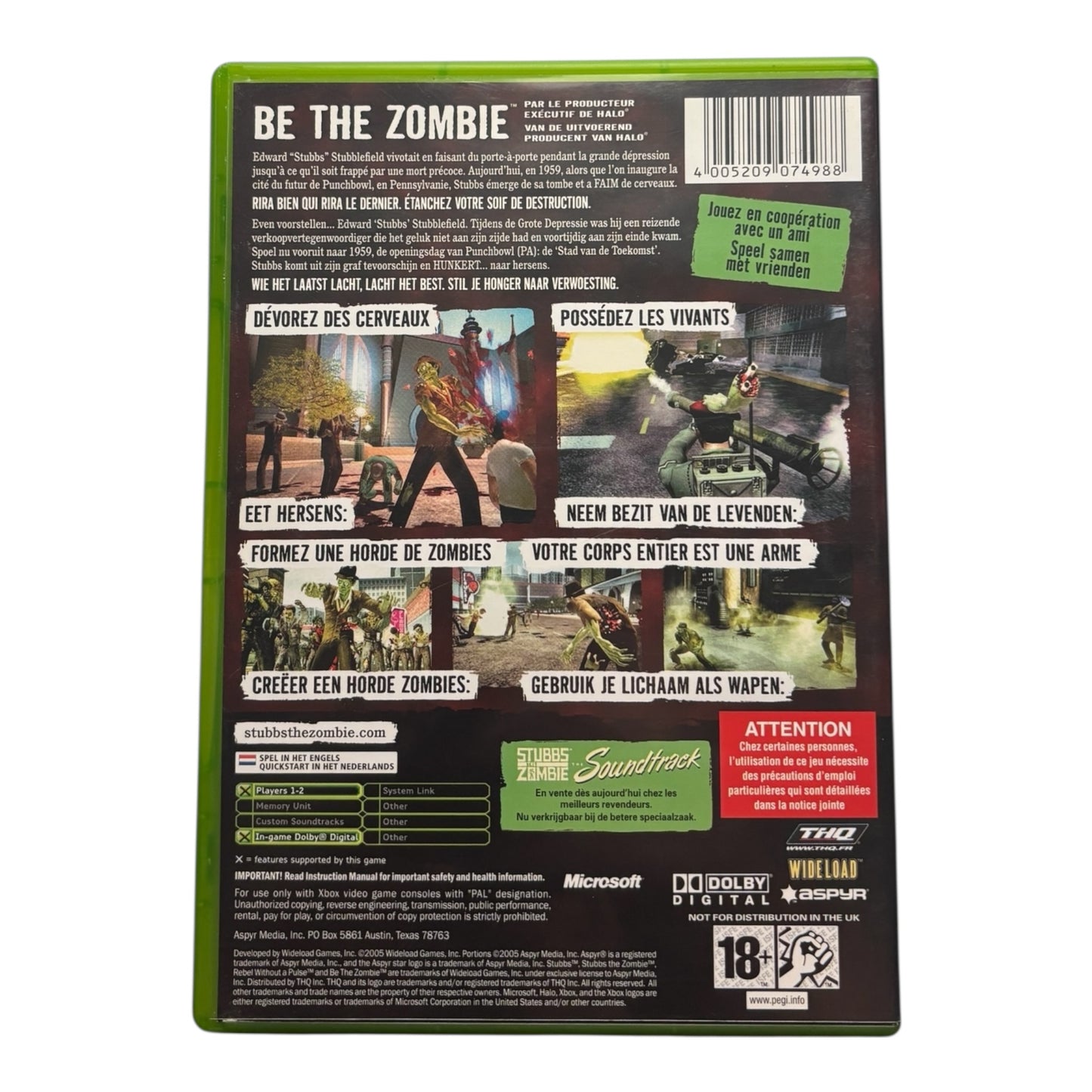 Stubbs the Zombie in Rebel Without a Pulse