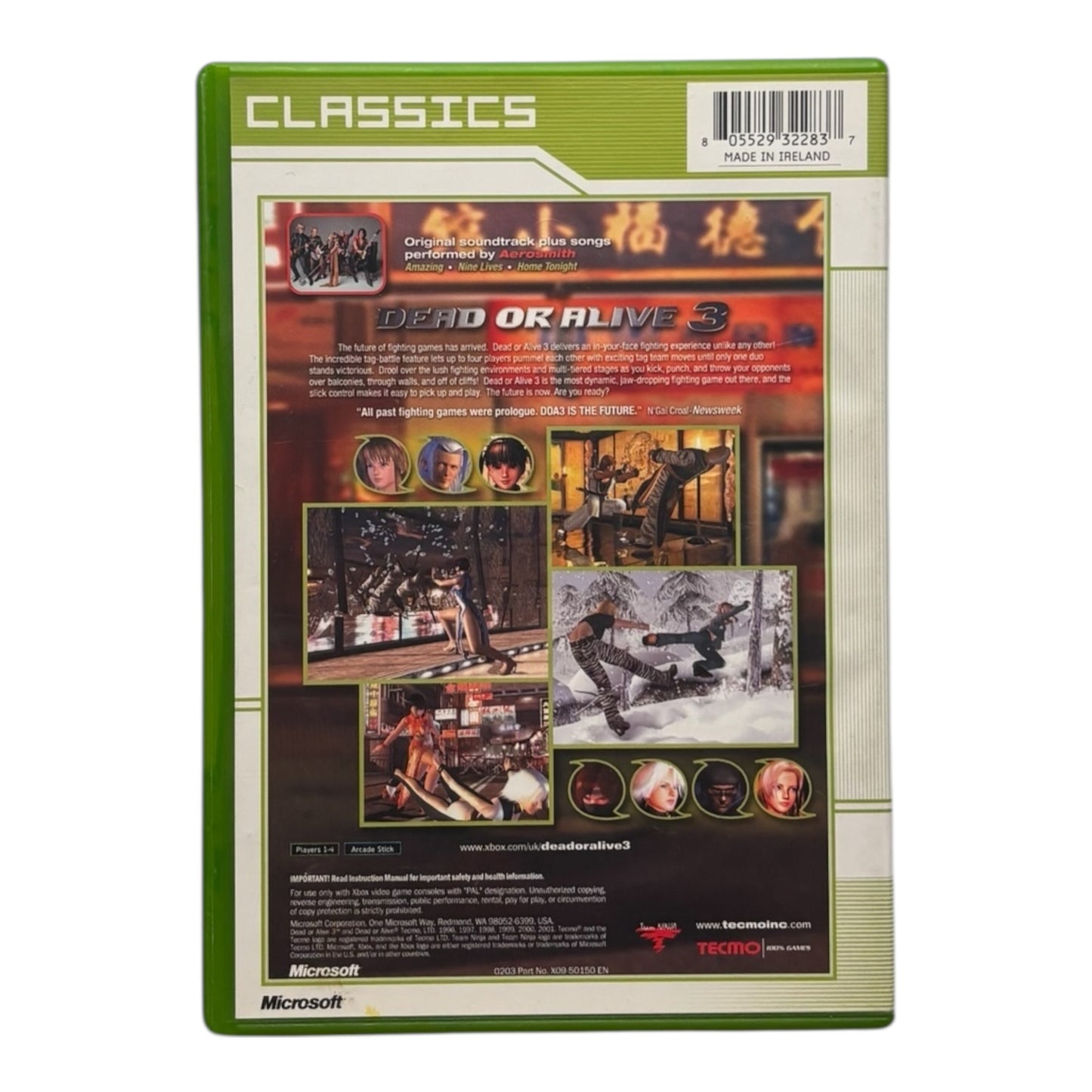 Dead or Alive 3 - Classics