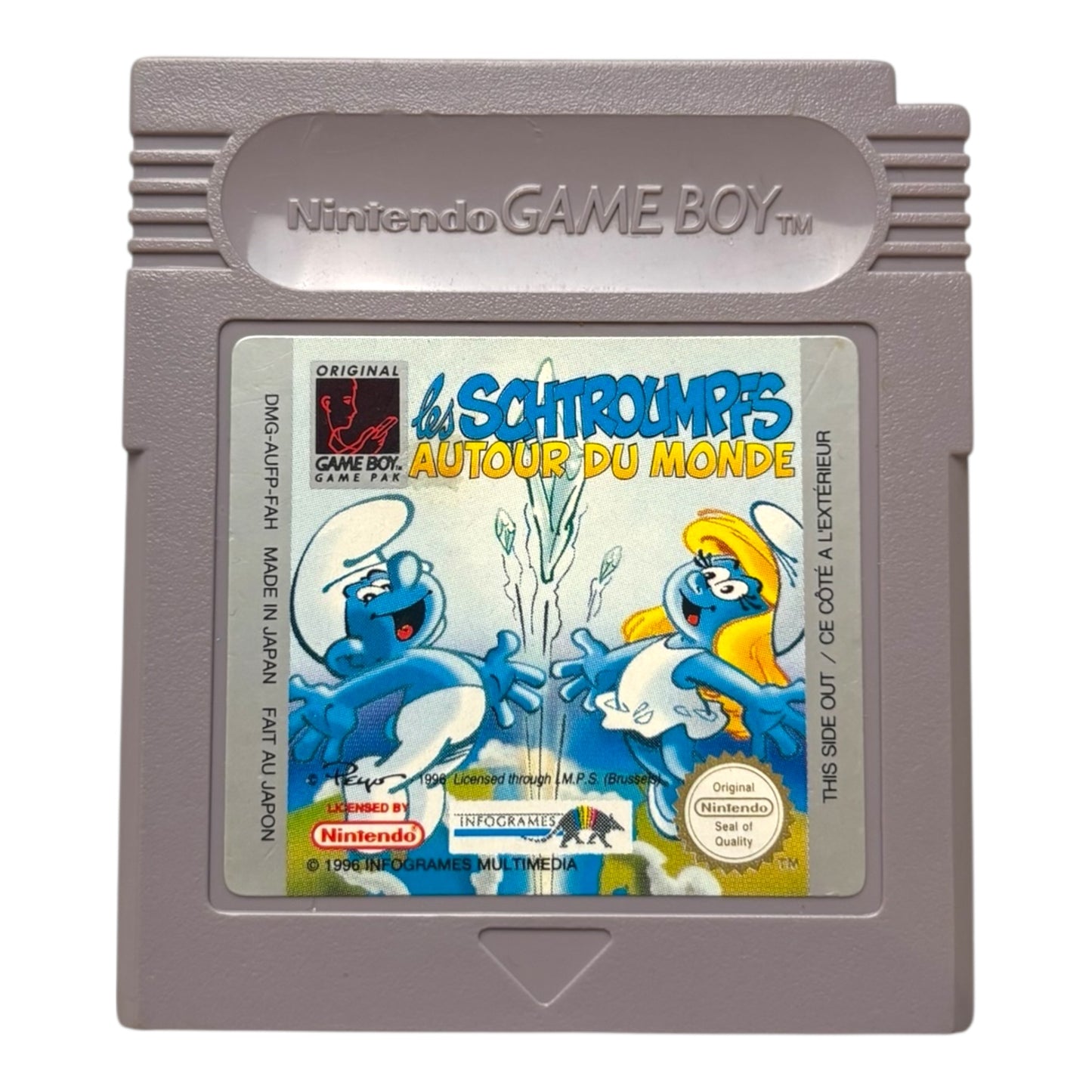 Les Schtroumpfs Autour du Monde (Losse Cartridge)