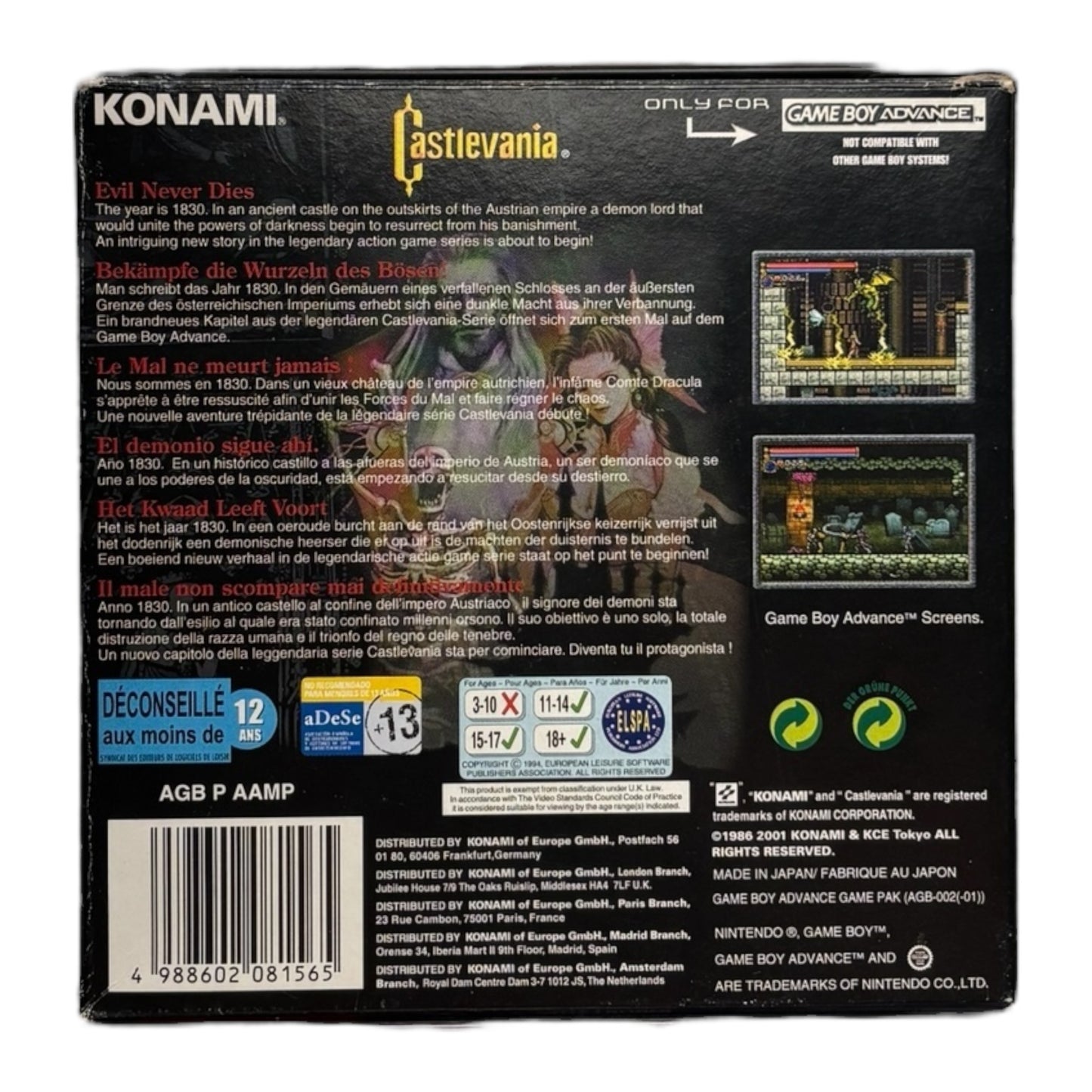 Castlevania: Circle of The Moon
