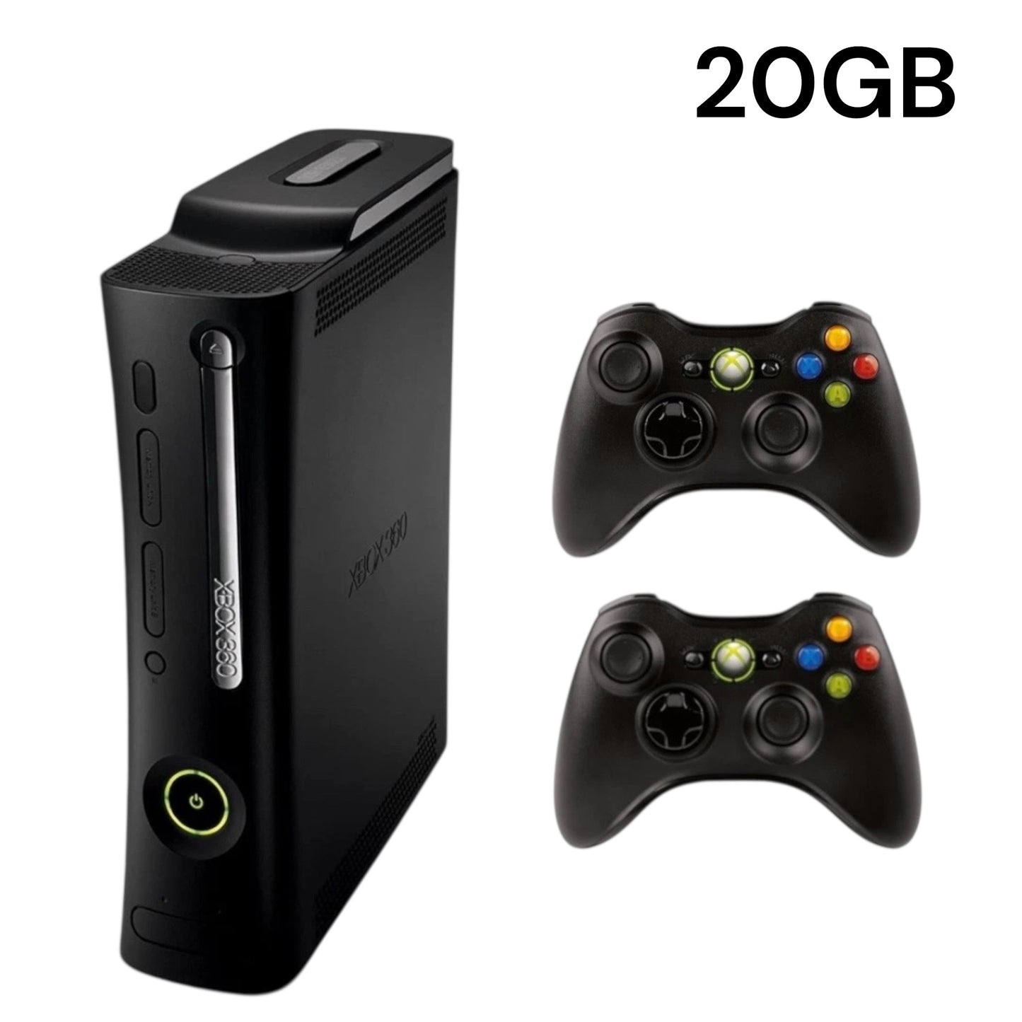 Xbox 360 Elite 20GB + 2 Controller’s