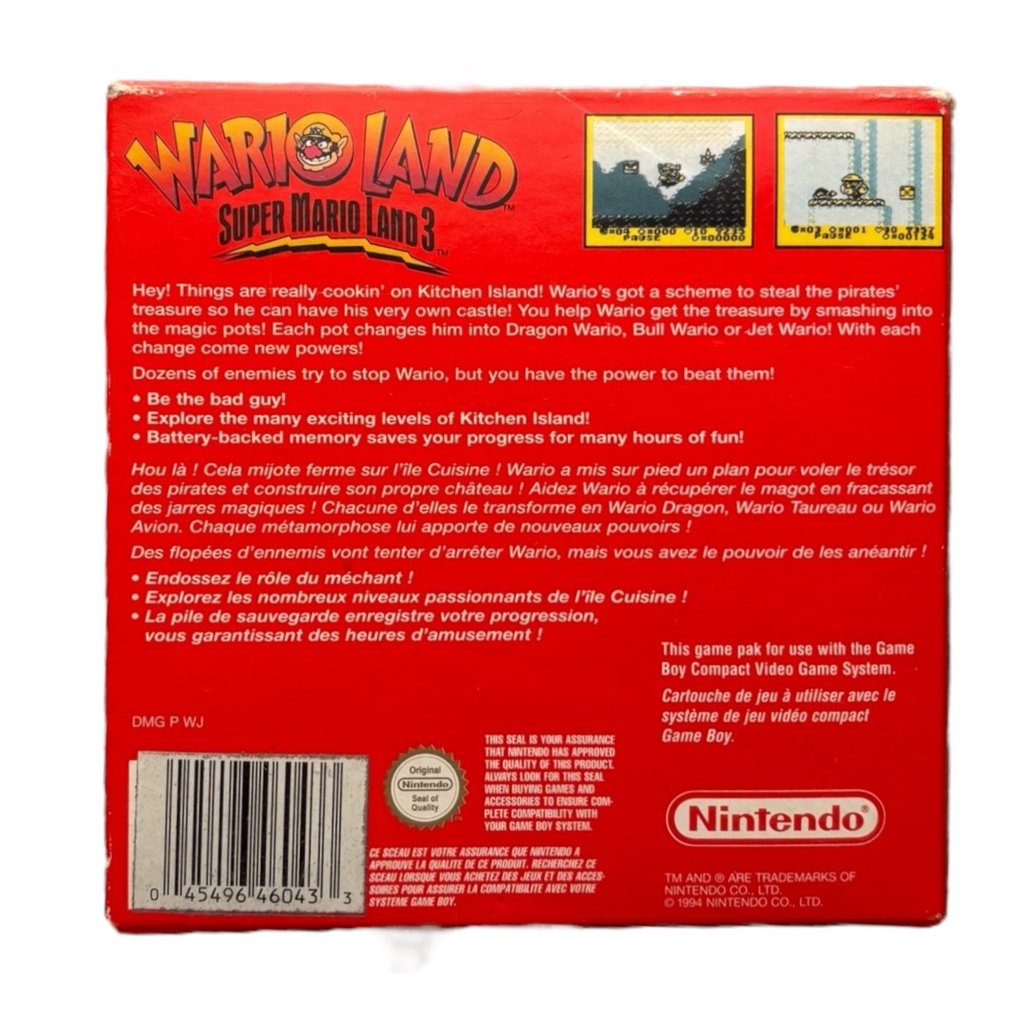Wario Land: Super Mario Land 3