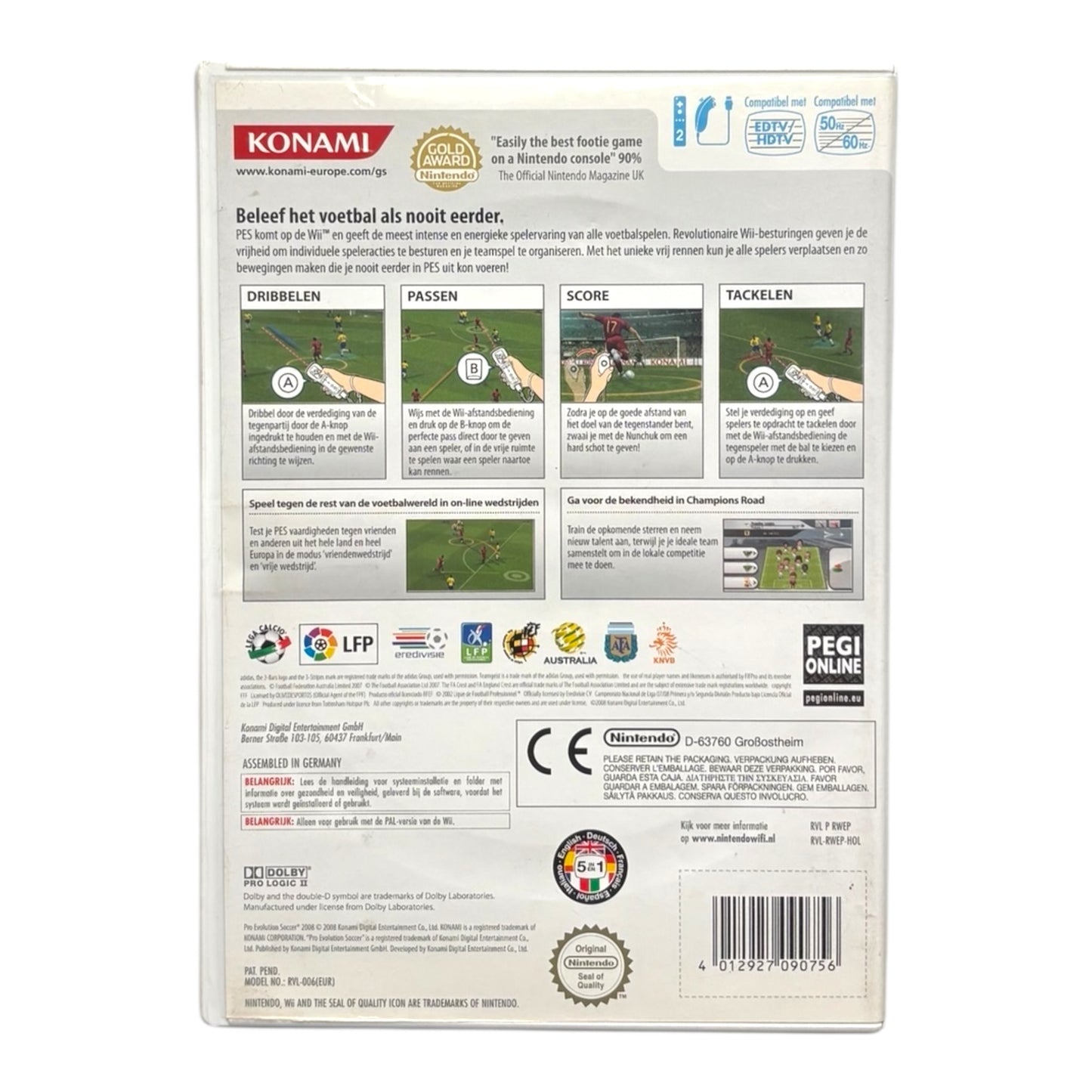 Pro Evolution Soccer 2008 (PES 2008)