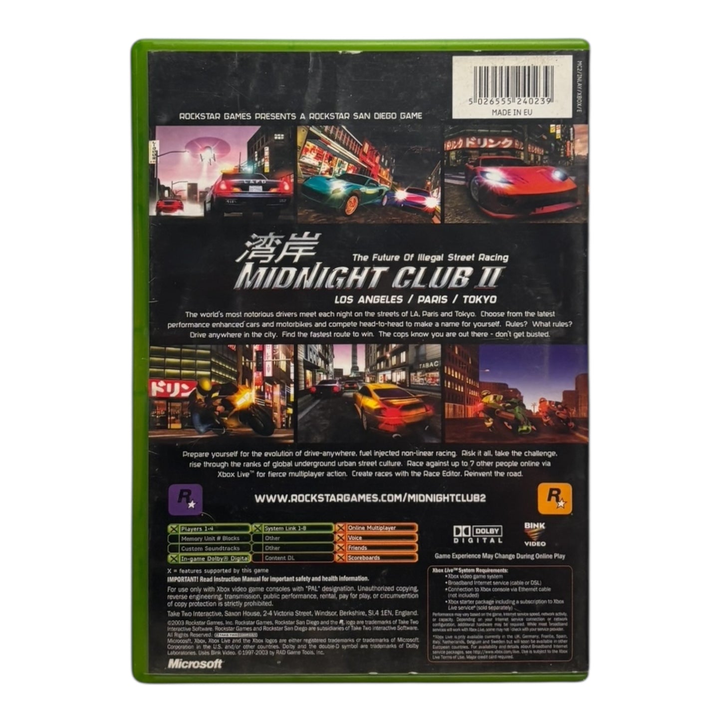 Midnight Club II