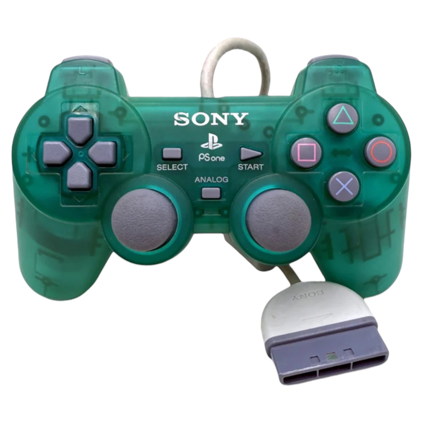 Sony Dual Shock: Playstation 1 Controller - Smaragdgroen