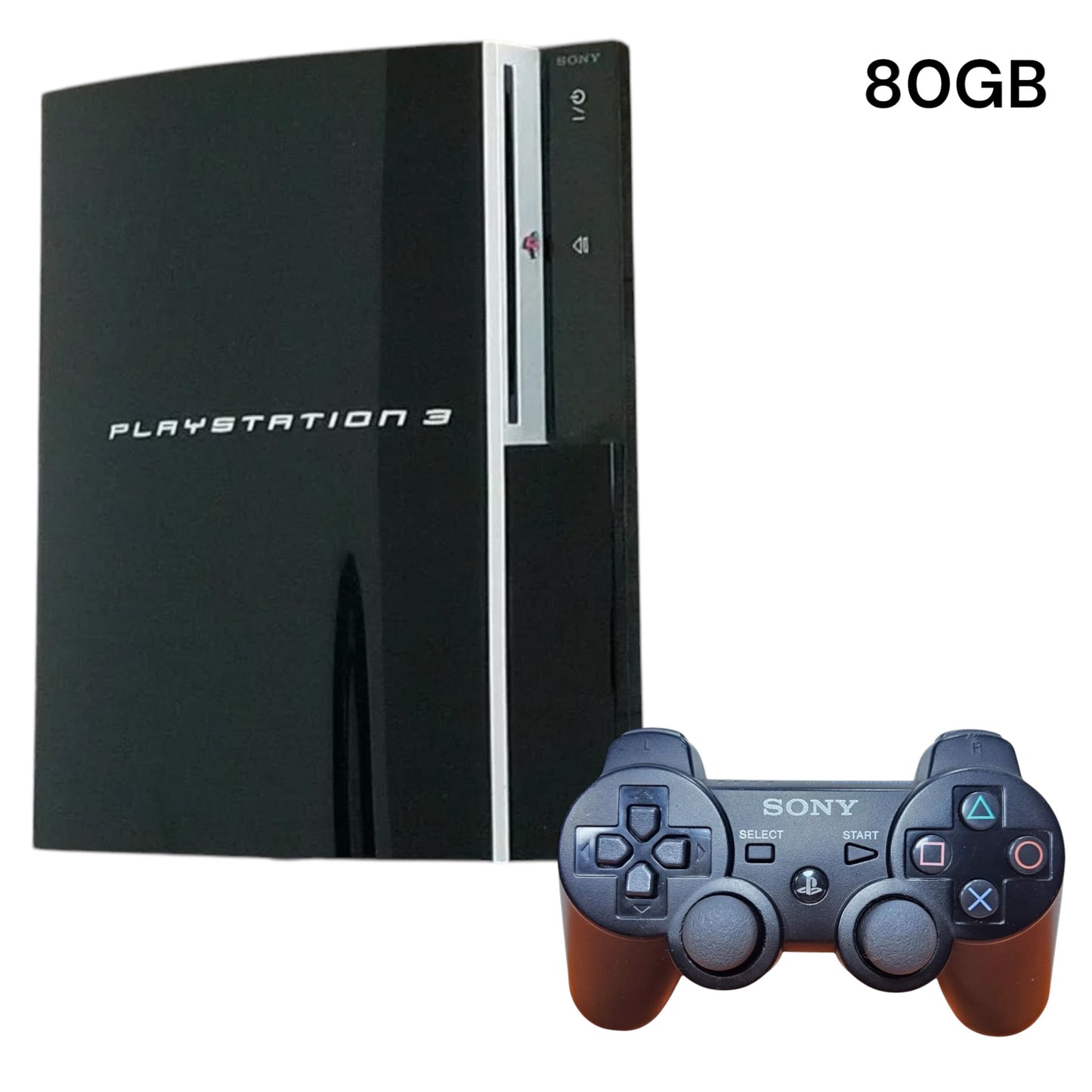 PlayStation 3 Phat 80GB Console + DualShock 3 Controller