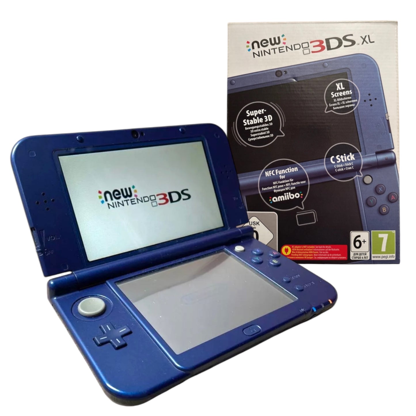 NOUVELLE Nintendo 3DS XL - Bleu Métallisé