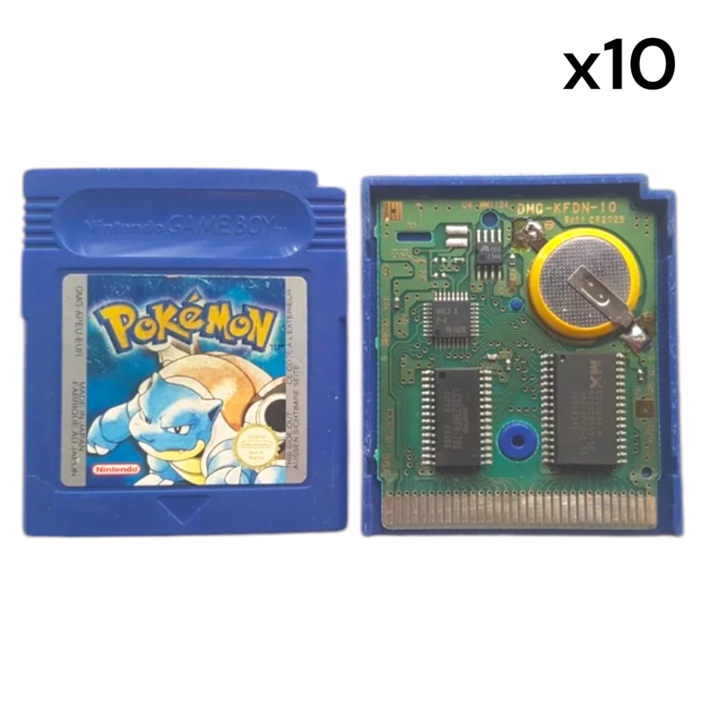 10x Game Boy Batterij vervangen