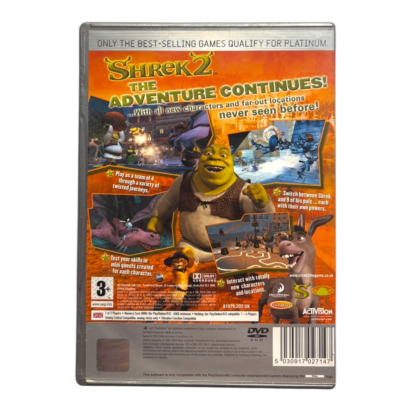 Shrek 2 - Platinum