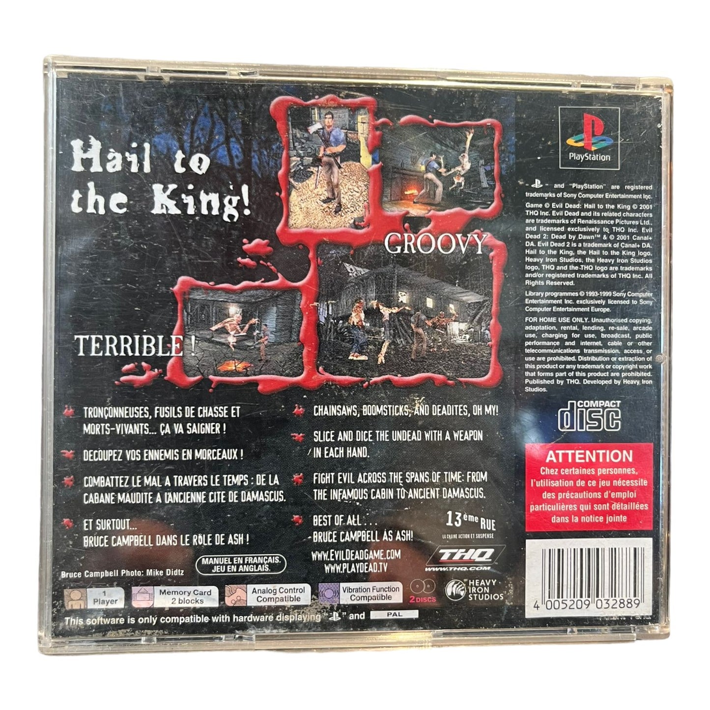 Evil Dead: Hail to The King (Zonder Handleiding)