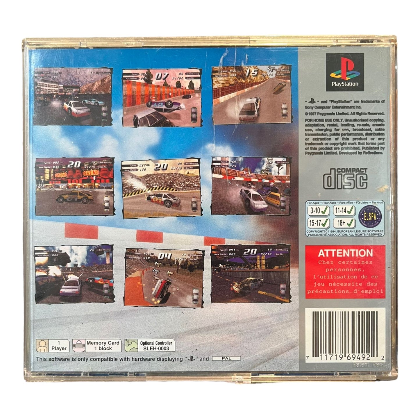 Destruction Derby 2 - Platinum
