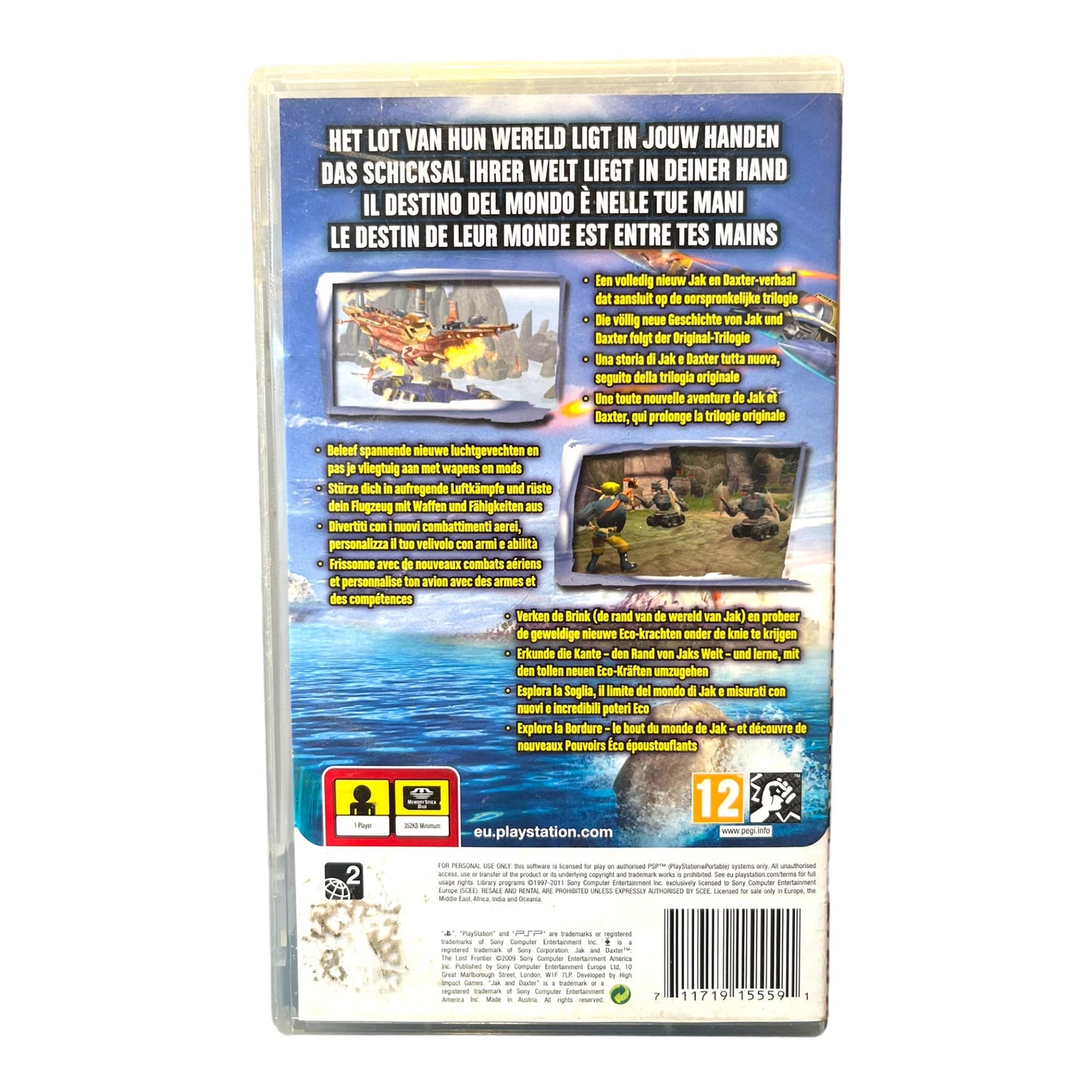 Jak And Daxter The Lost Frontier - PSP Essentials