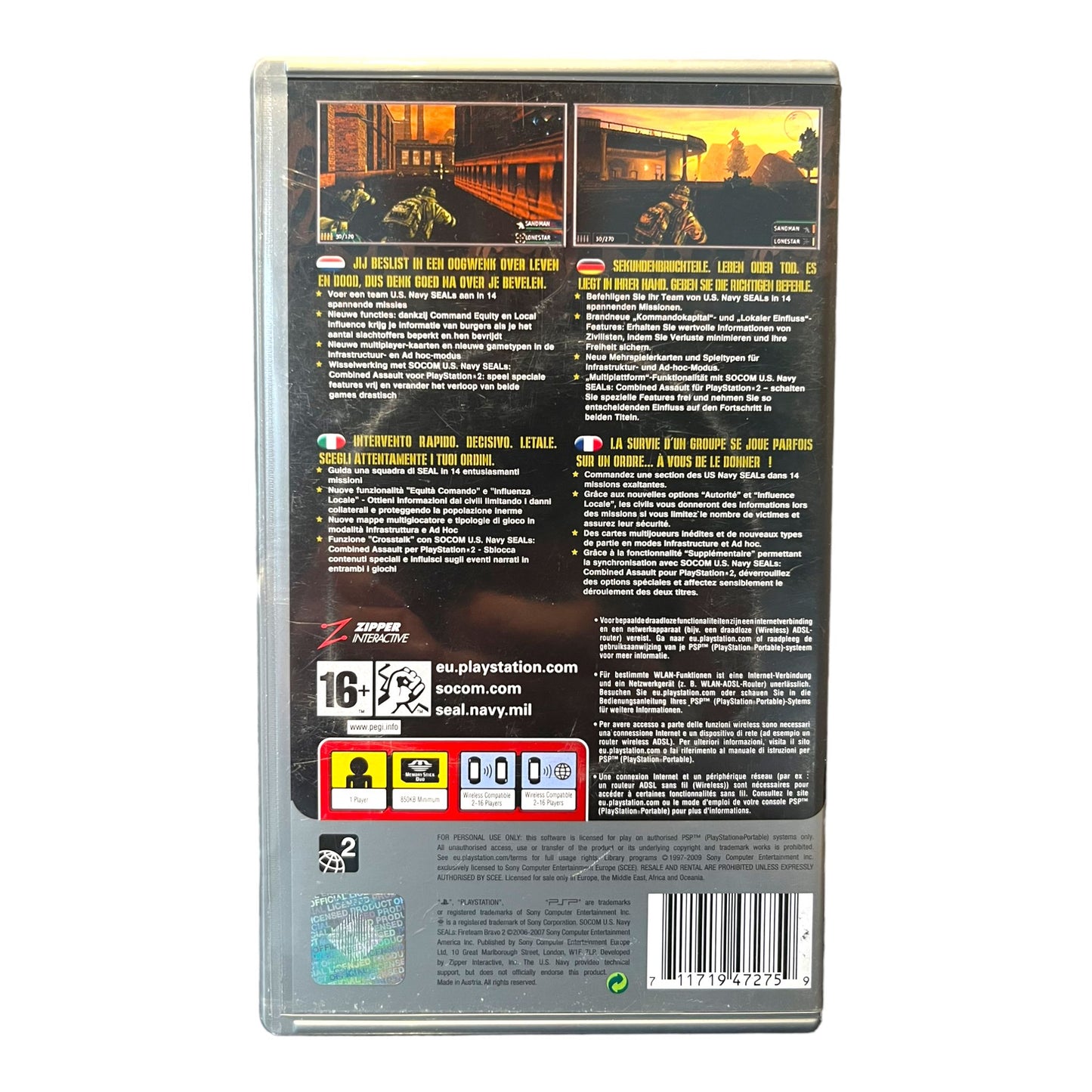 SOCOM Fireteam Bravo 2 - Platinum