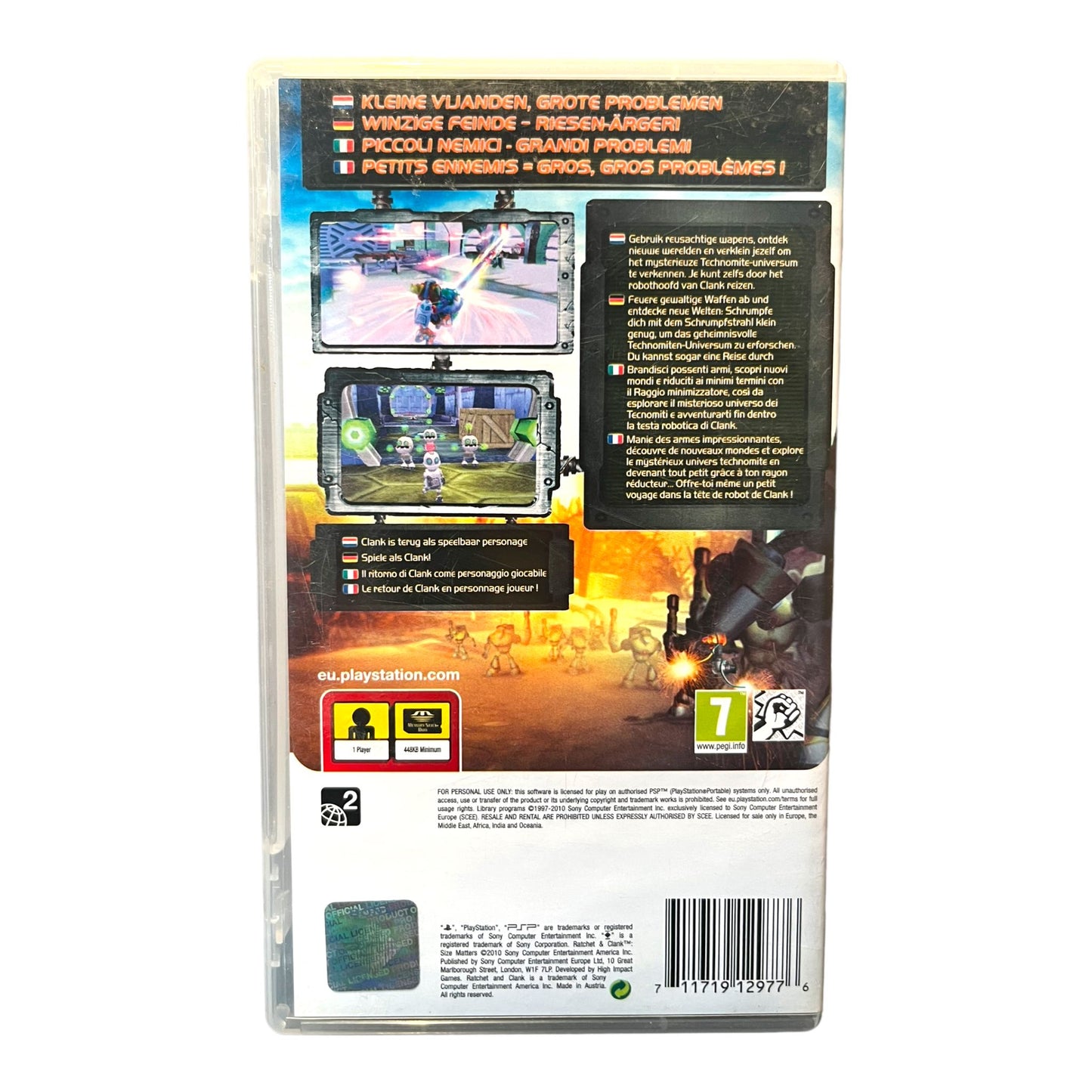Ratchet Clank: Size Matters - PSP Essentials