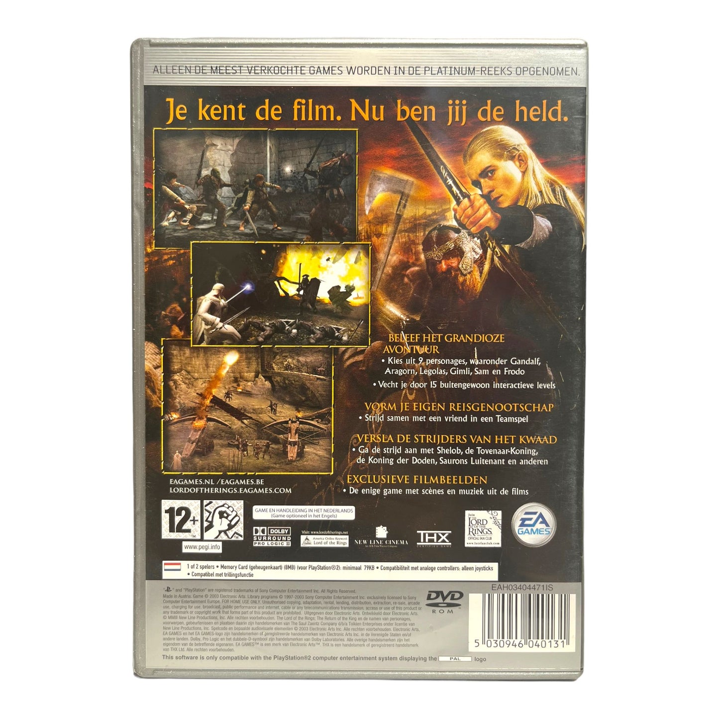 The Lord of The Rings: The Return of The King - Platinum