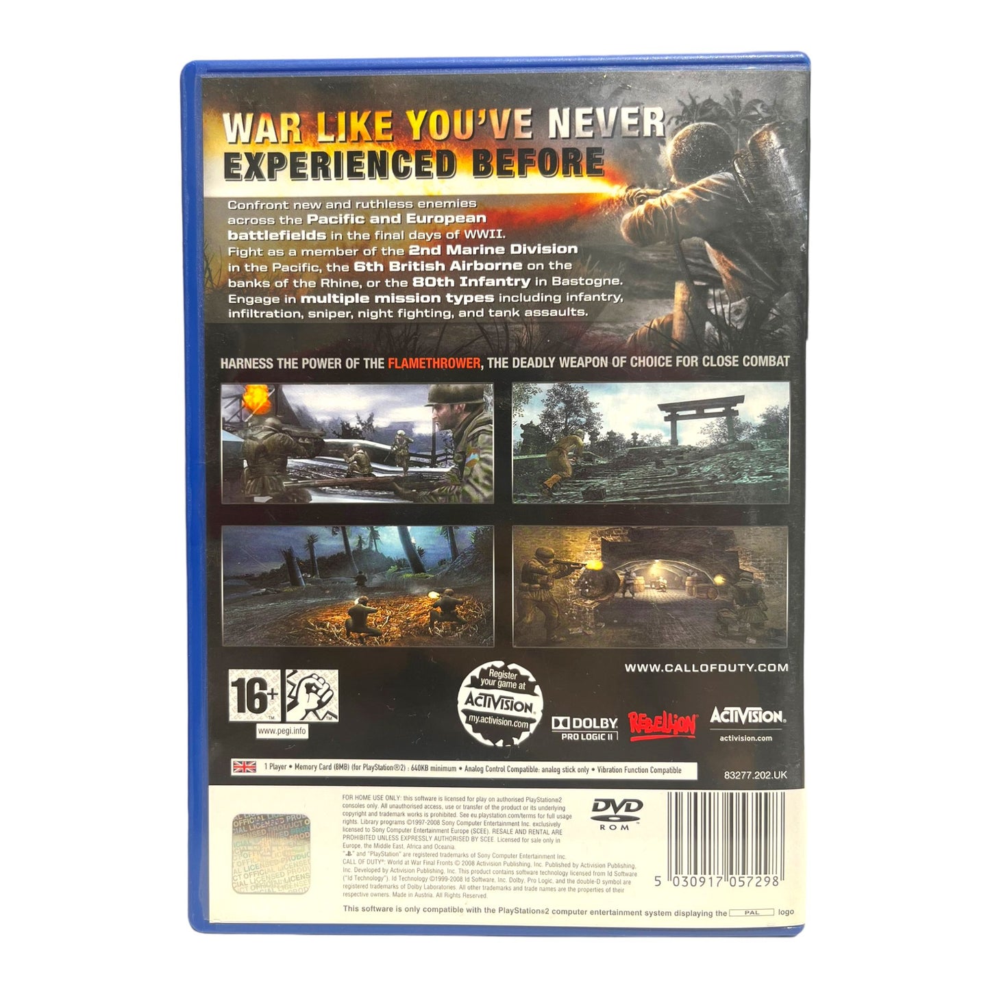 Call of Duty World At War: Final Fronts