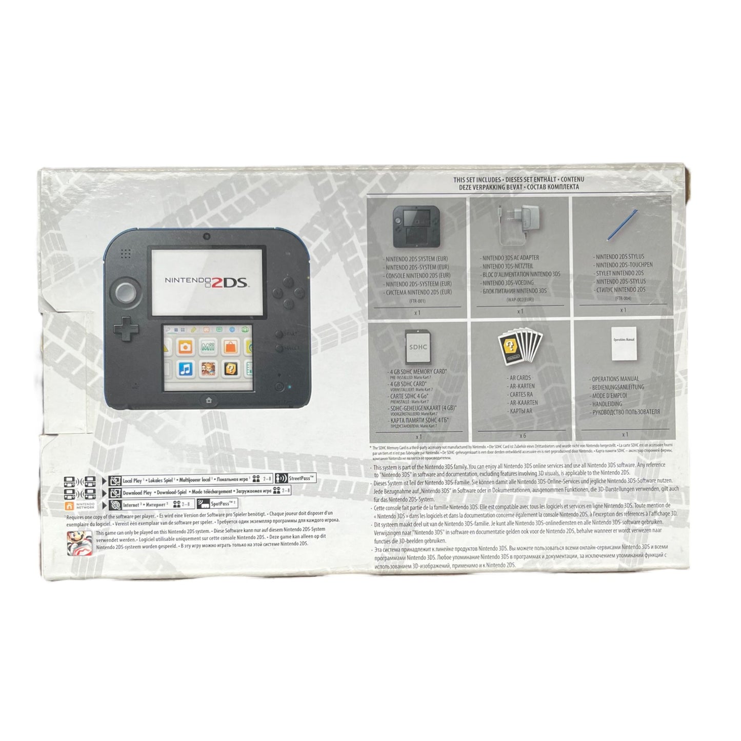 Nintendo 2DS Mario Kart 7 Editie Zwart/Blauw
