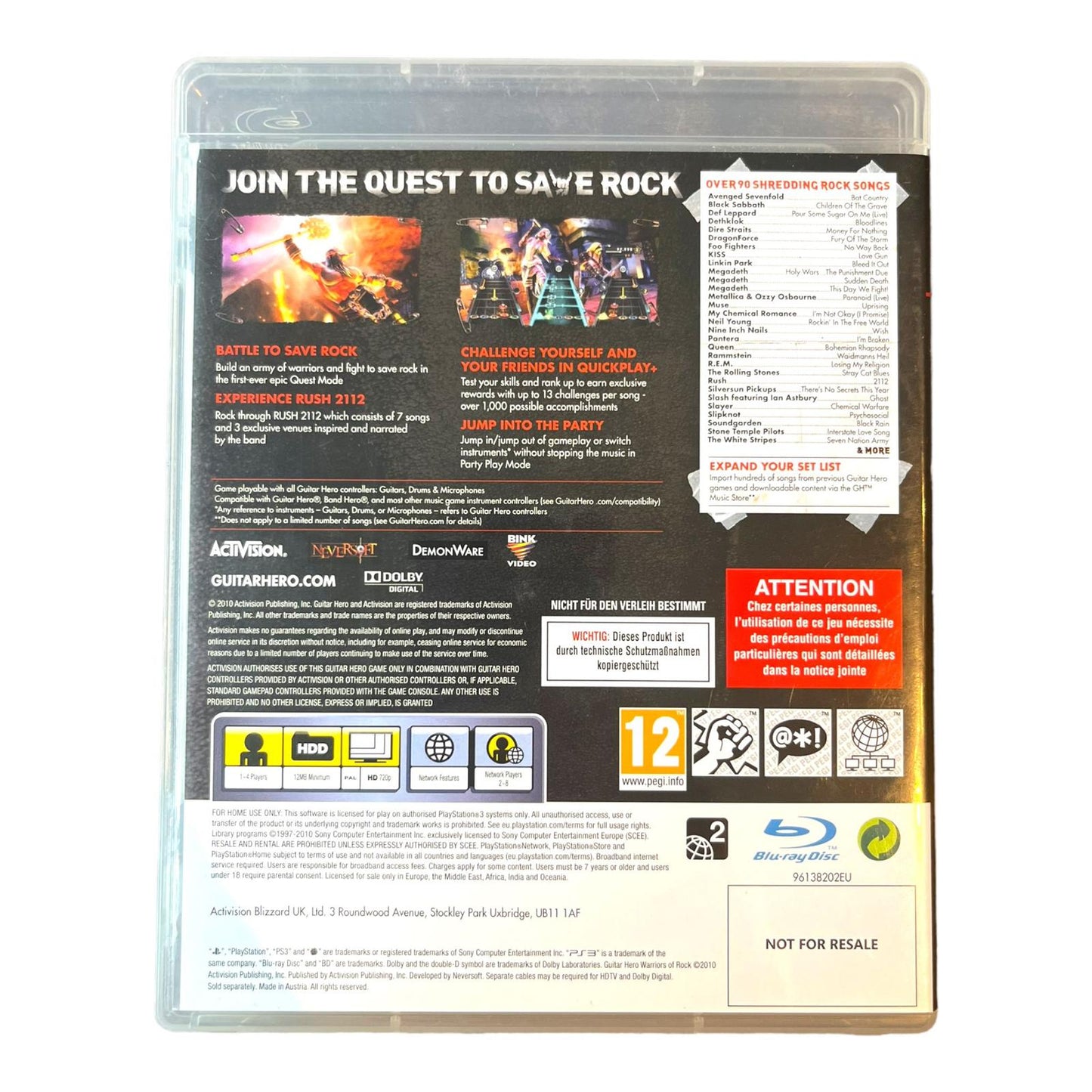 Guitar Hero: Warriors of Rock