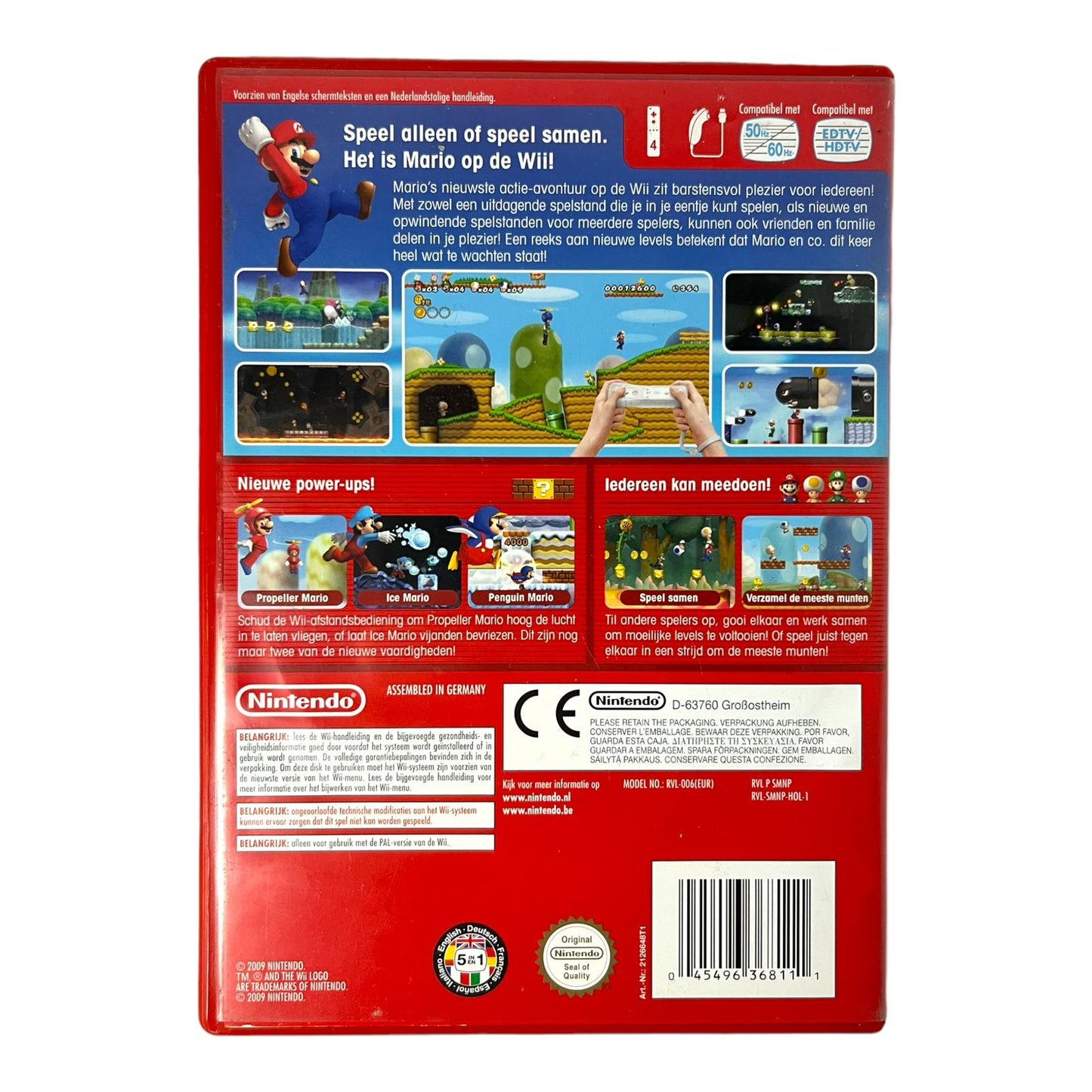 New Super Mario Bros. Wii (Sans Manuel)