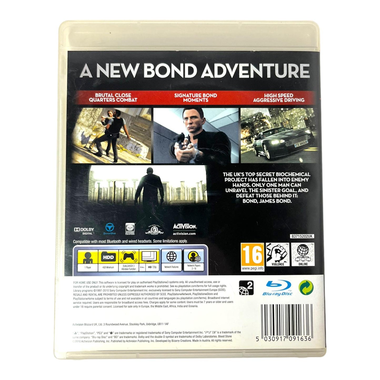James Bond 007 Blood Stone