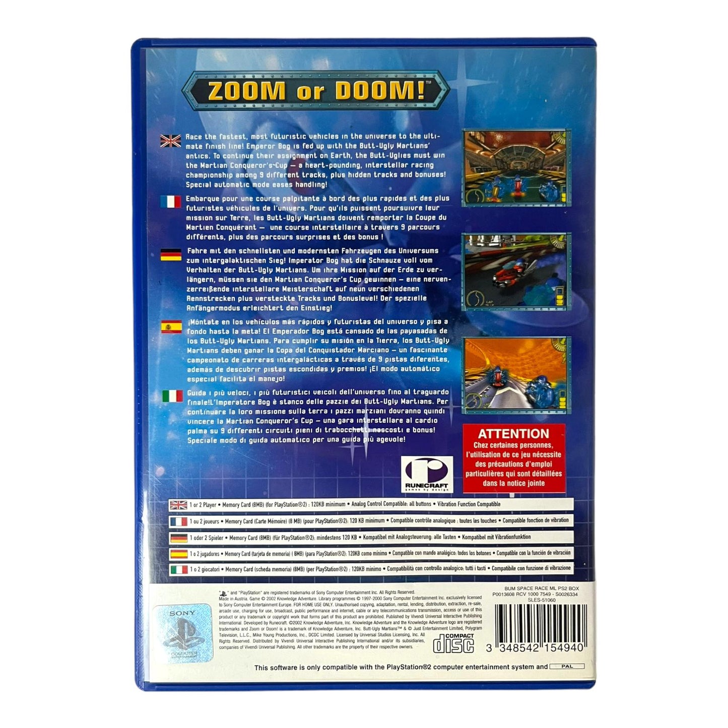 Butt-Ugly Martians: Zoom or Doom!