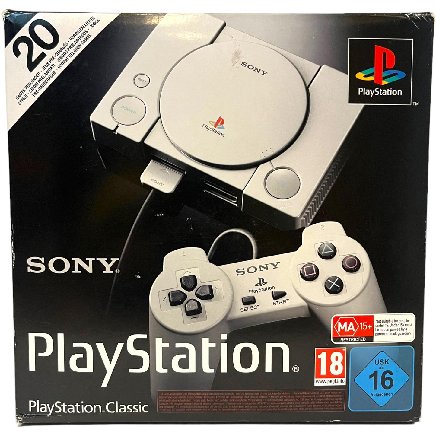 PlayStation 1 Classic Mini + 20 Games