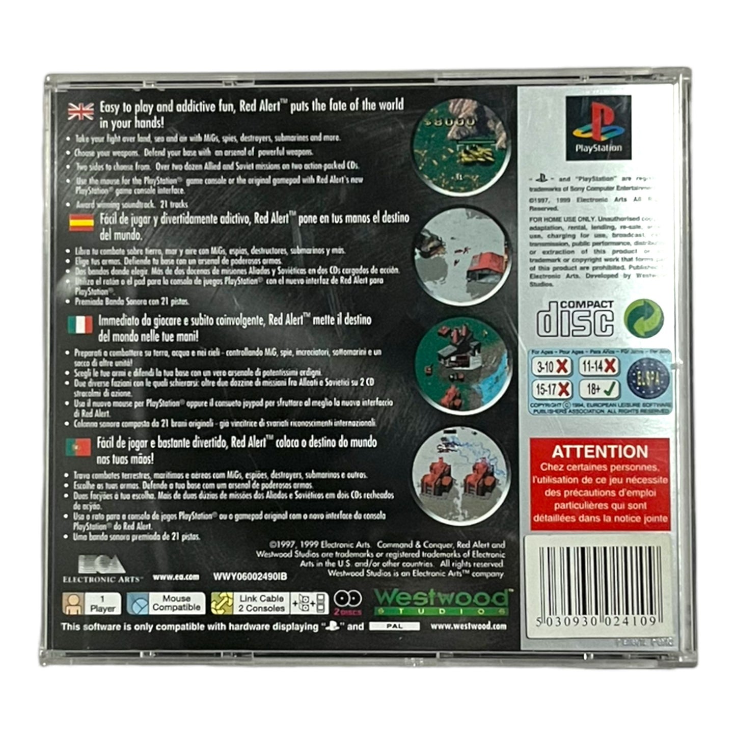 Command & Conquer Alerte Rouge - EA Classics